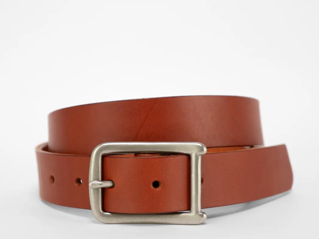 No. 640 Founders Buckle Belt, Tan made by Billykirk
