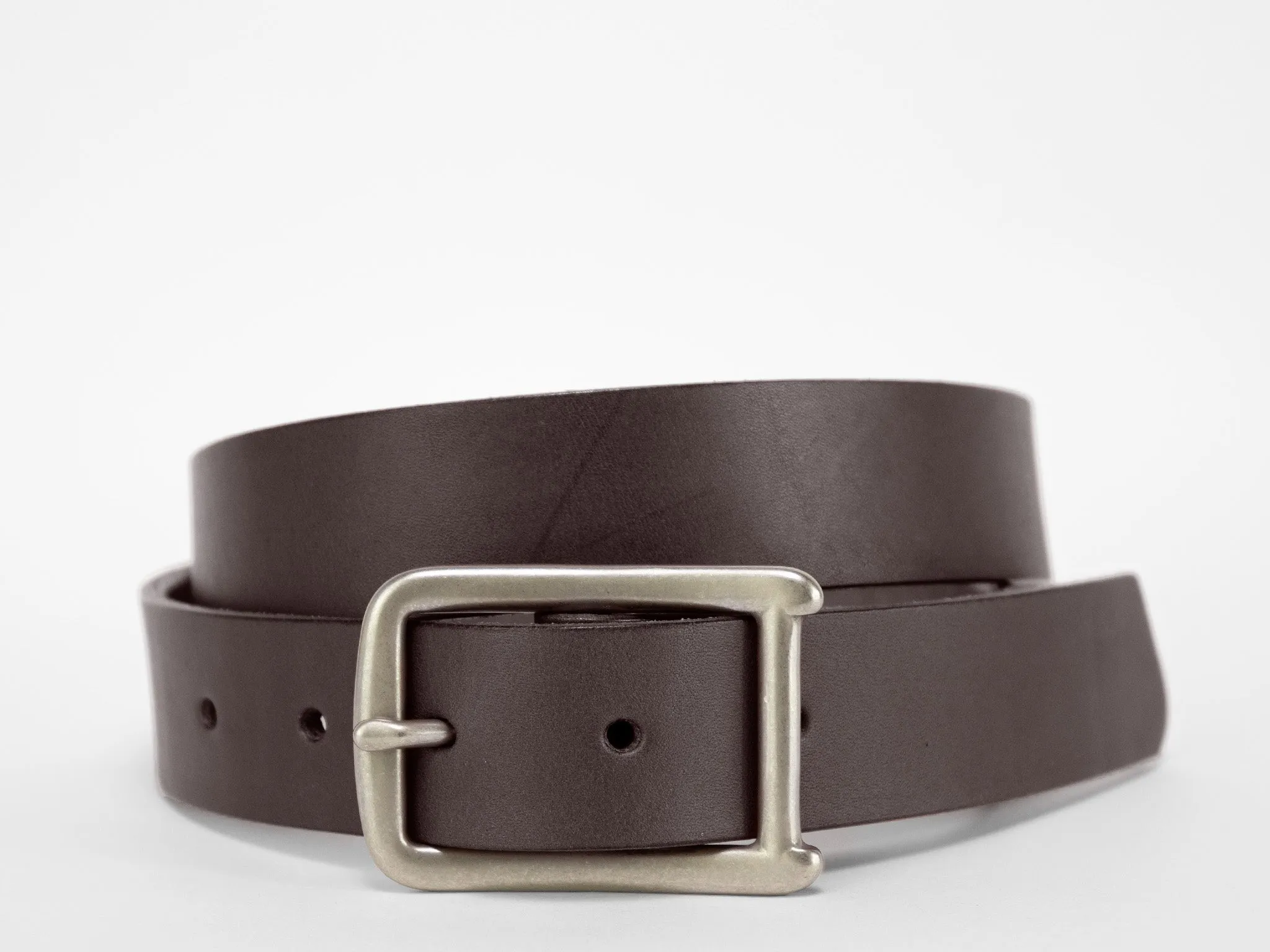No. 640 Founders Buckle Belt, Dark Brown sold by Billykirk