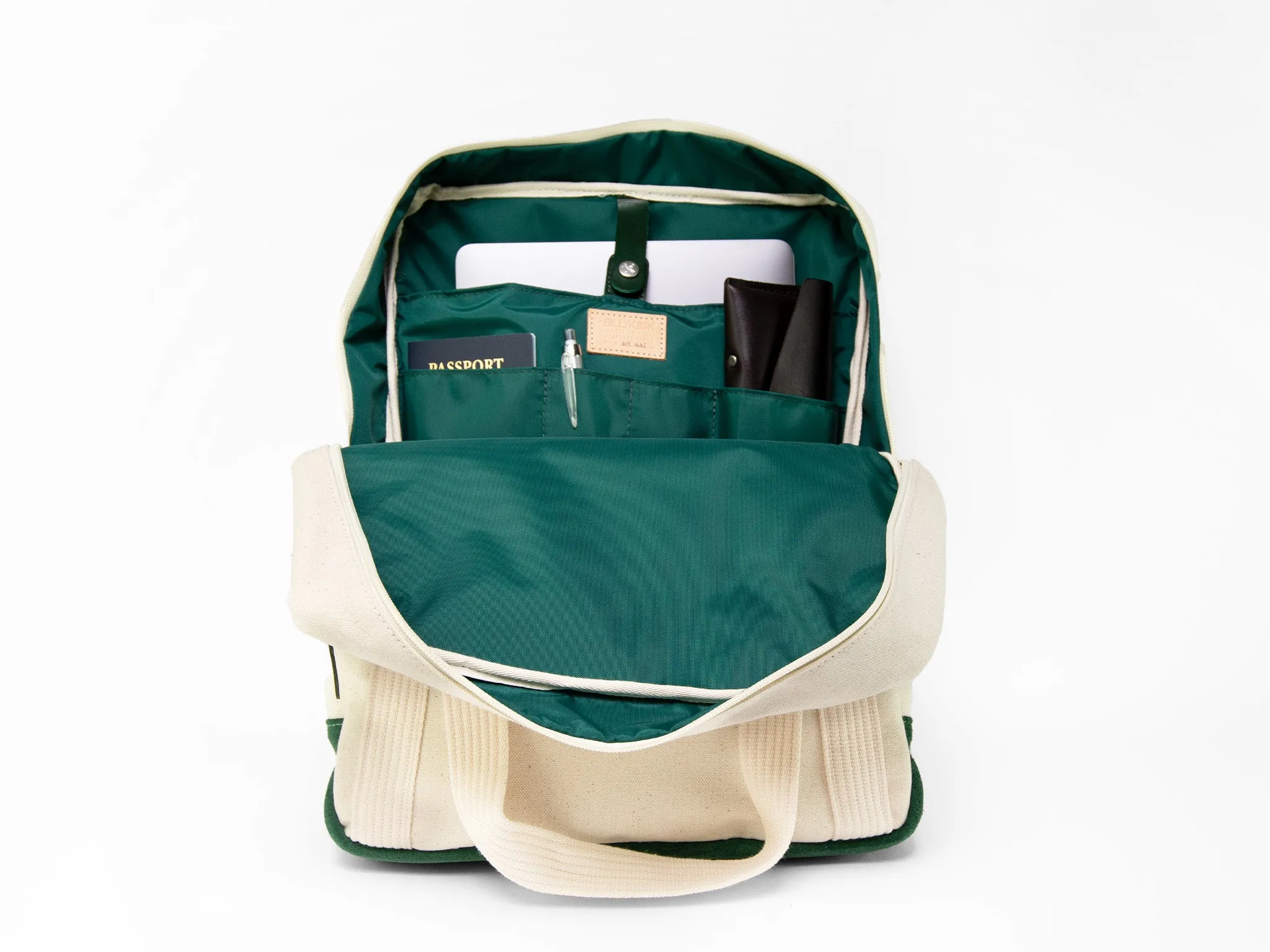 No. 609 25-Year Anniversary Standard Issue Backpack Tote, Natural Canvas sold by Billykirk product image thumbnail 3