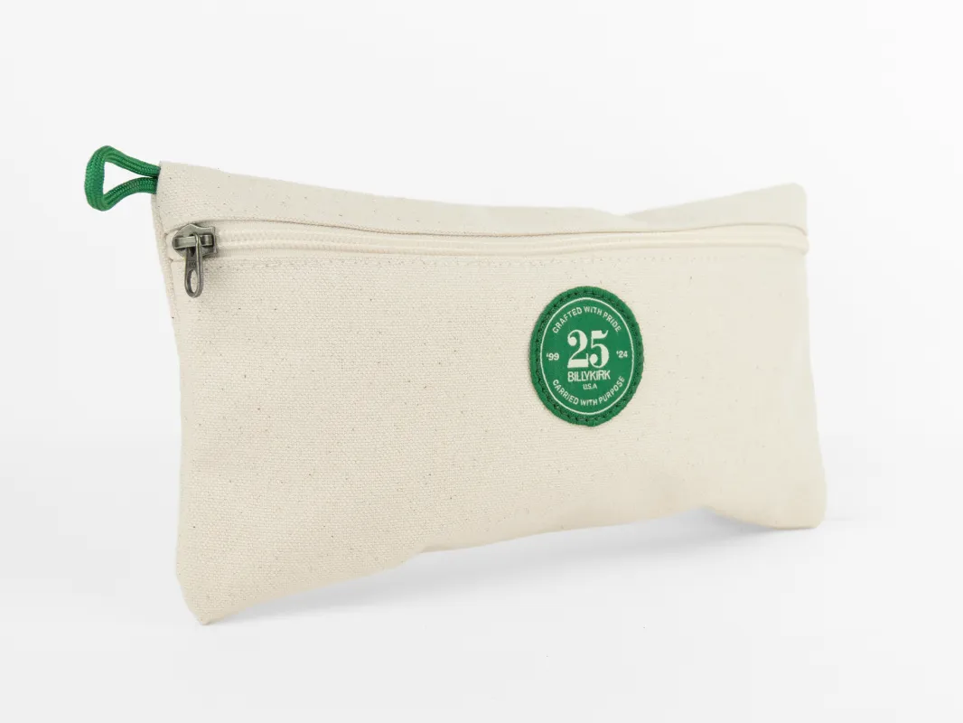 No. 303 25-Year Anniversary Standard Issue Large Pouch, Natural Canvas sold by Billykirk