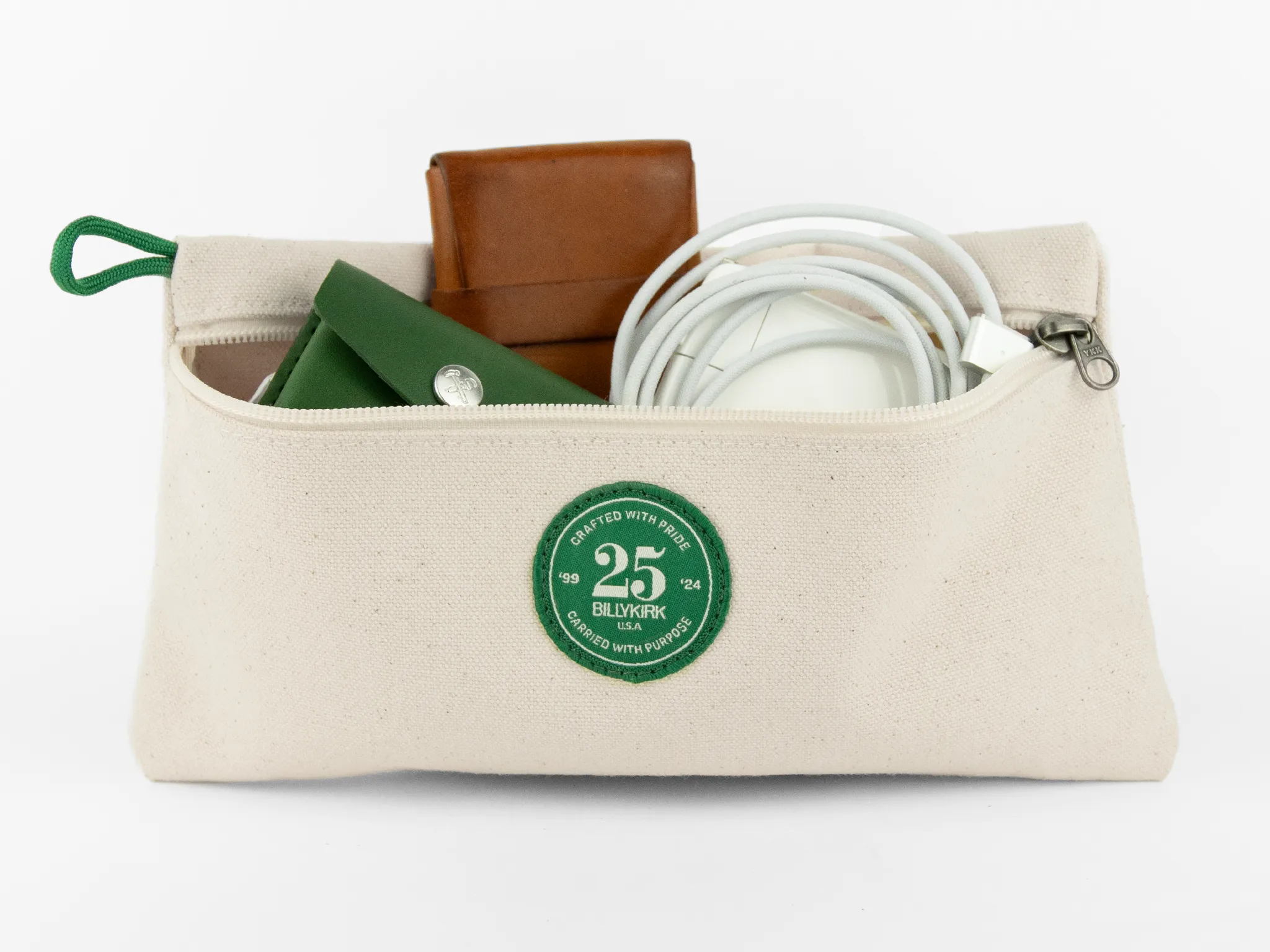 No. 303 25-Year Anniversary Standard Issue Large Pouch, Natural Canvas sold by Billykirk product image thumbnail 2
