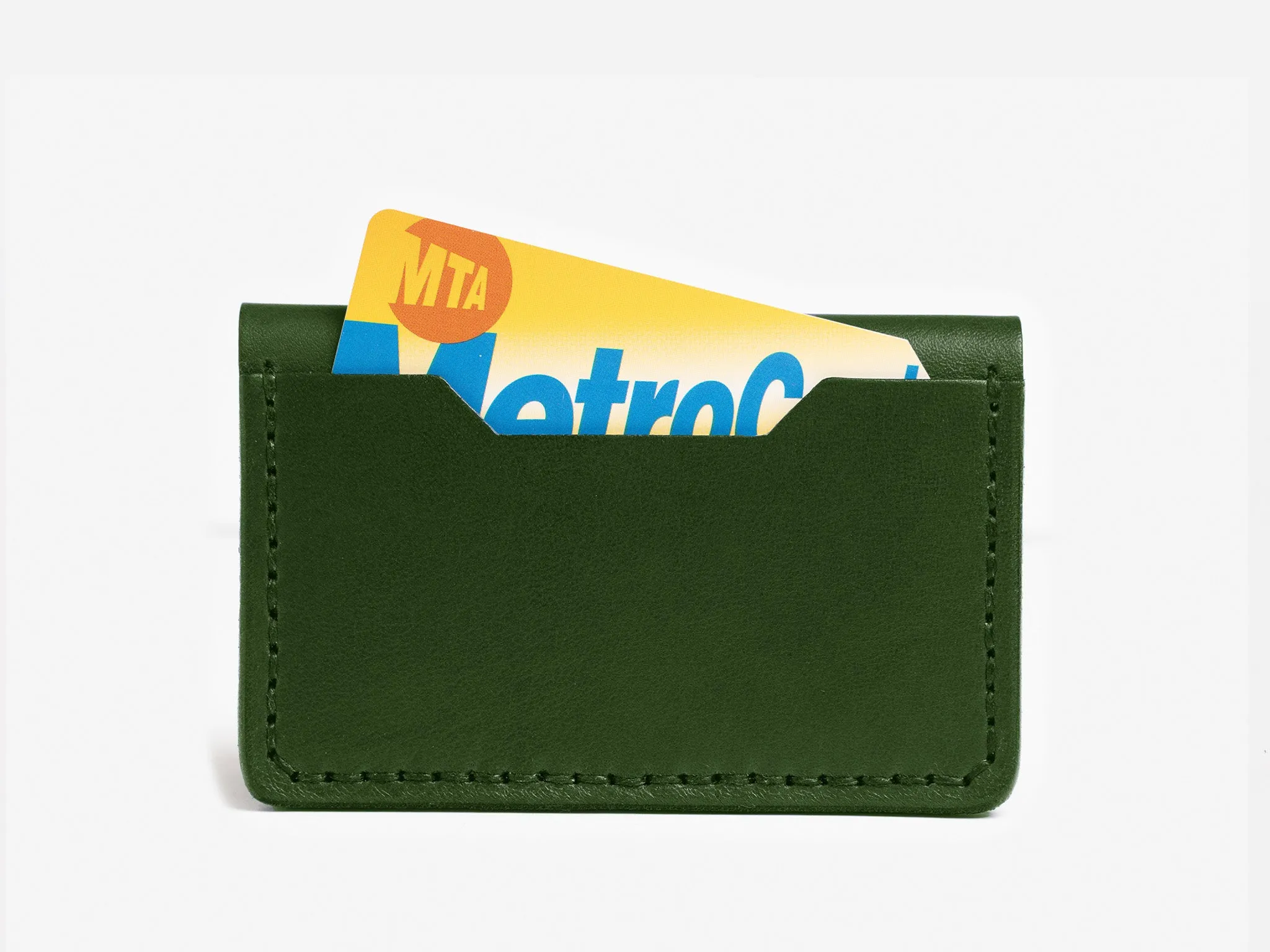 No. 427 Bi-Fold Card Case, Green sold by Billykirk product image thumbnail 3