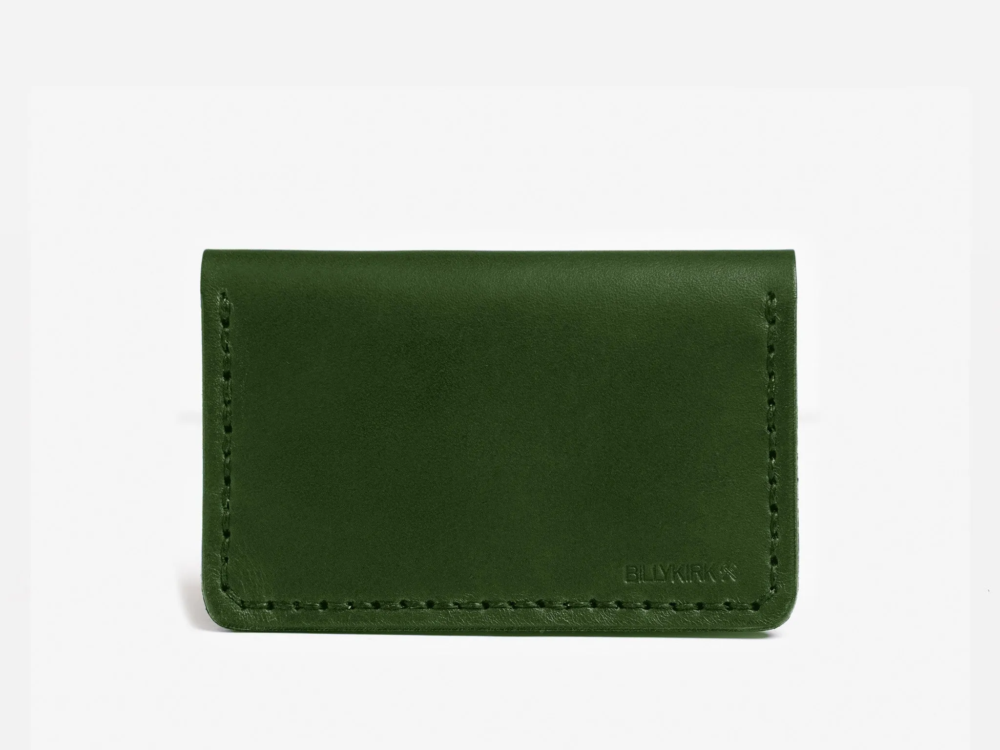 No. 427 Bi-Fold Card Case, Green sold by Billykirk product image thumbnail 2