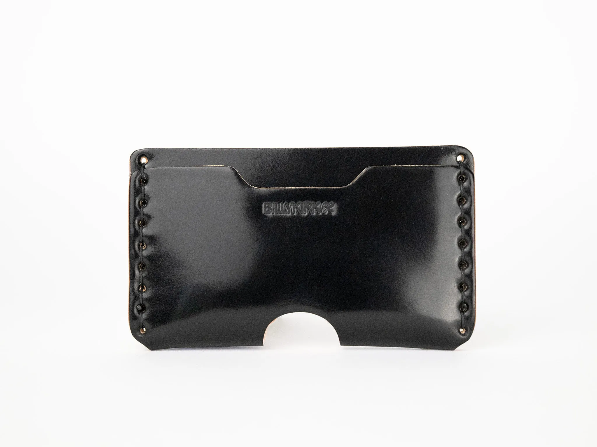 No. 397 Slim Card Case, Onyx Cordovan sold by Billykirk product image thumbnail 3
