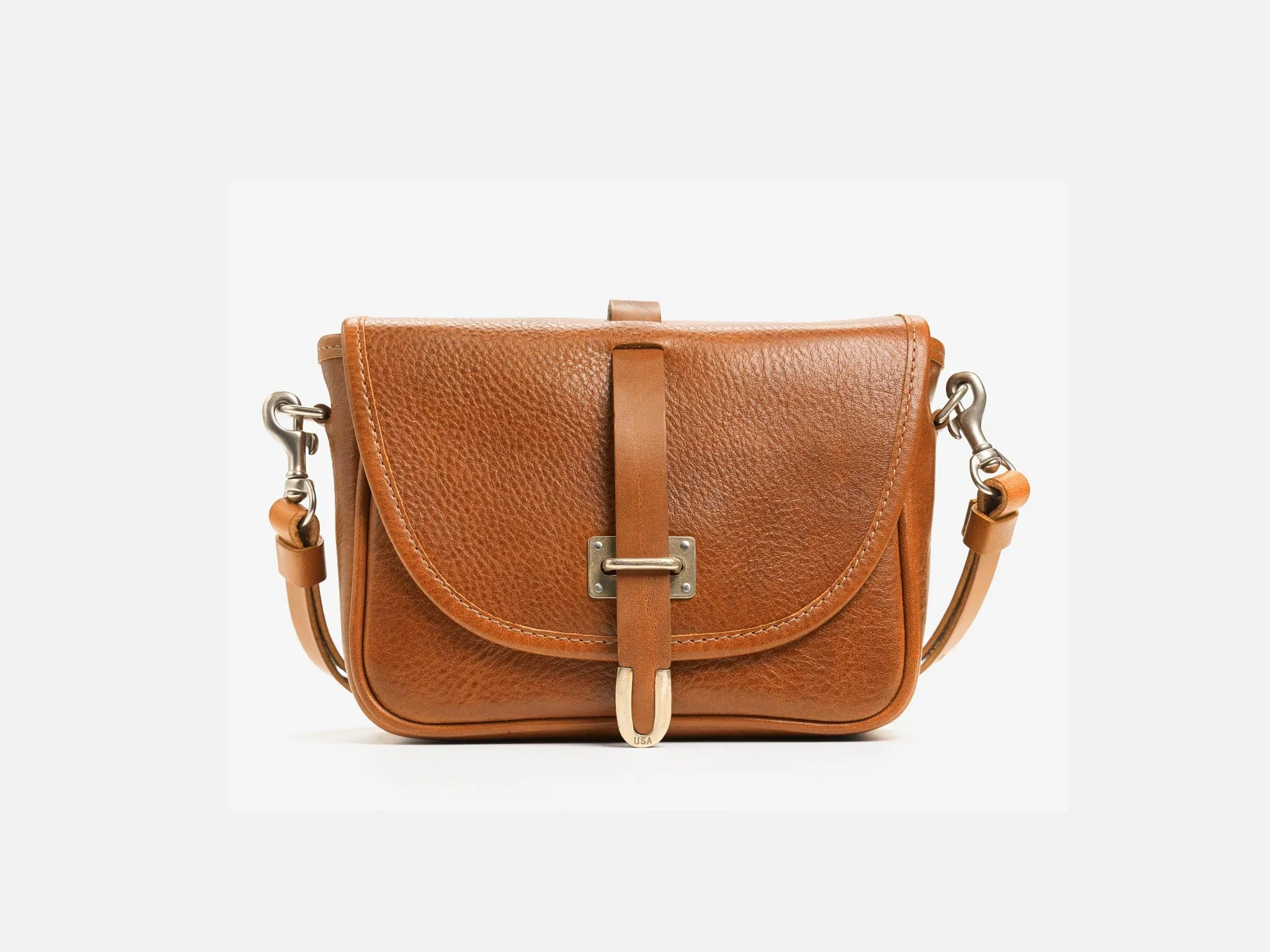 No. 535 Mini Musette Crossbody, British Tan sold by Billykirk product image thumbnail 3