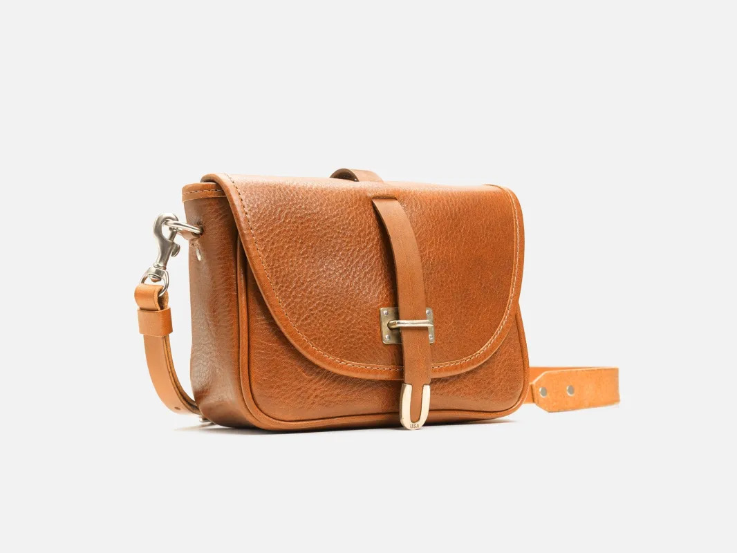 No. 535 Mini Musette Crossbody, British Tan sold by Billykirk