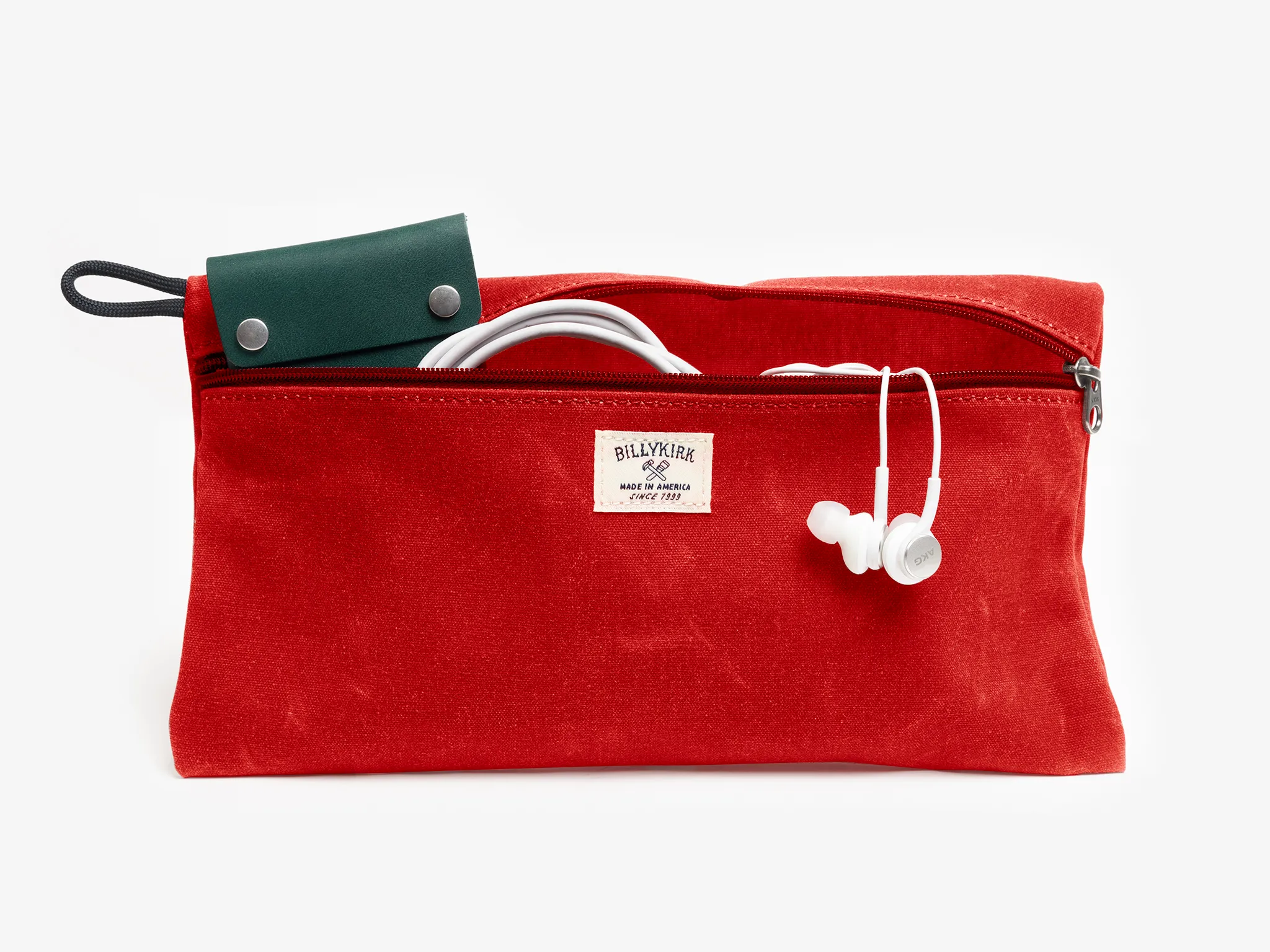 No. 303 Standard Issue Large Pouch, Red sold by Billykirk product image thumbnail 2