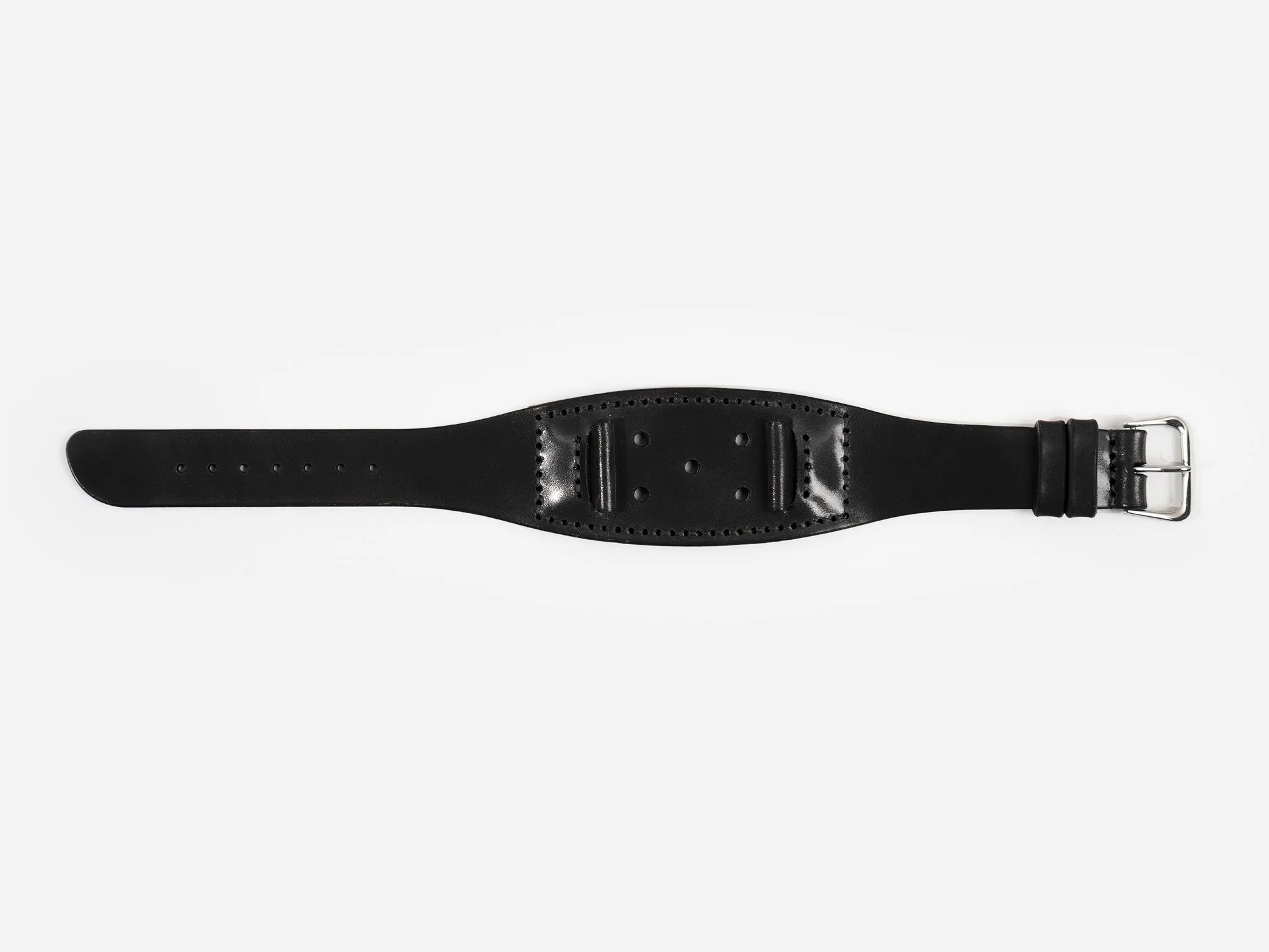 No. 629 Classic Watch Strap, Onyx Cordovan sold by Billykirk