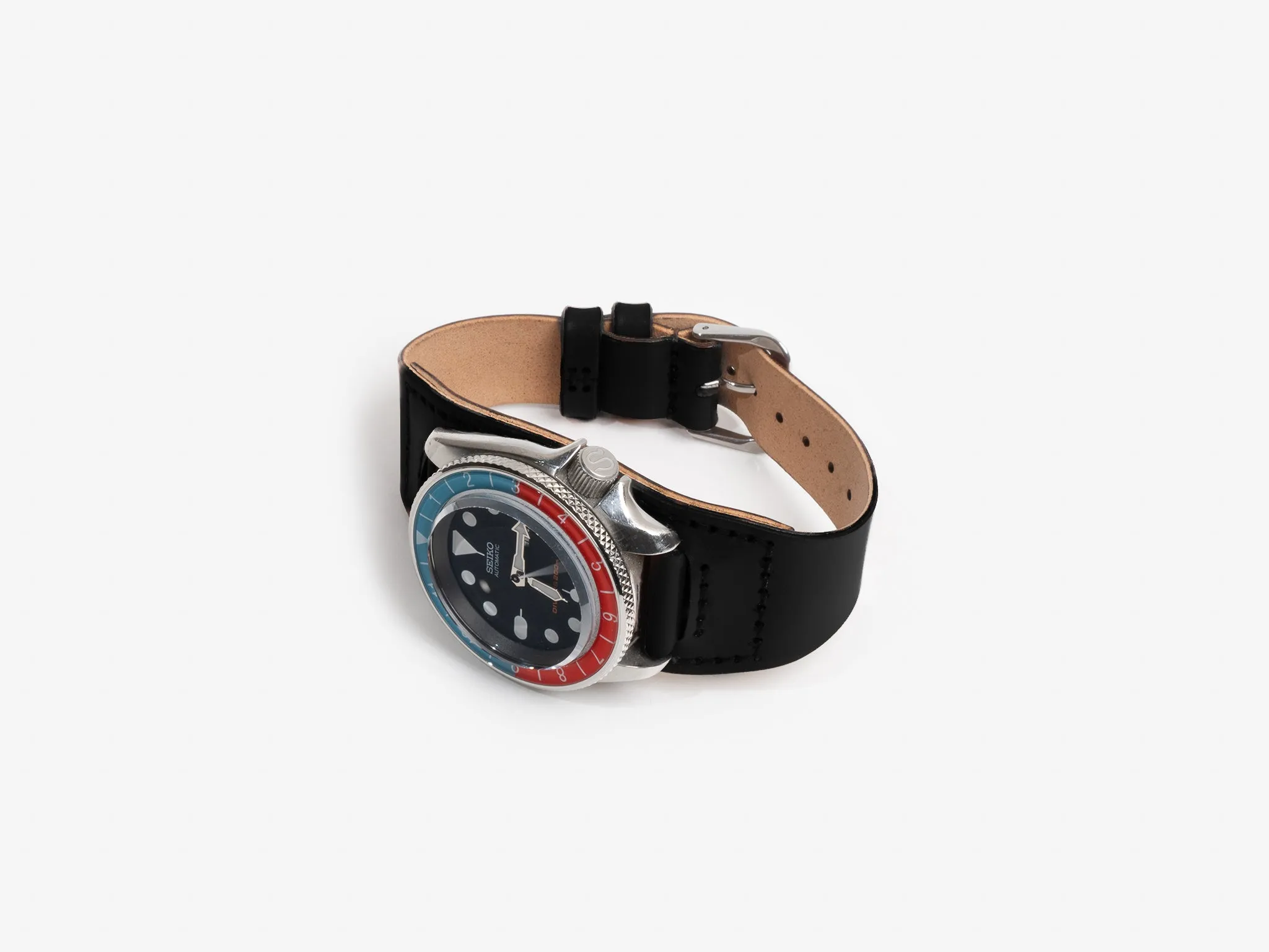 No. 629 Classic Watch Strap, Onyx Cordovan sold by Billykirk product image thumbnail 4