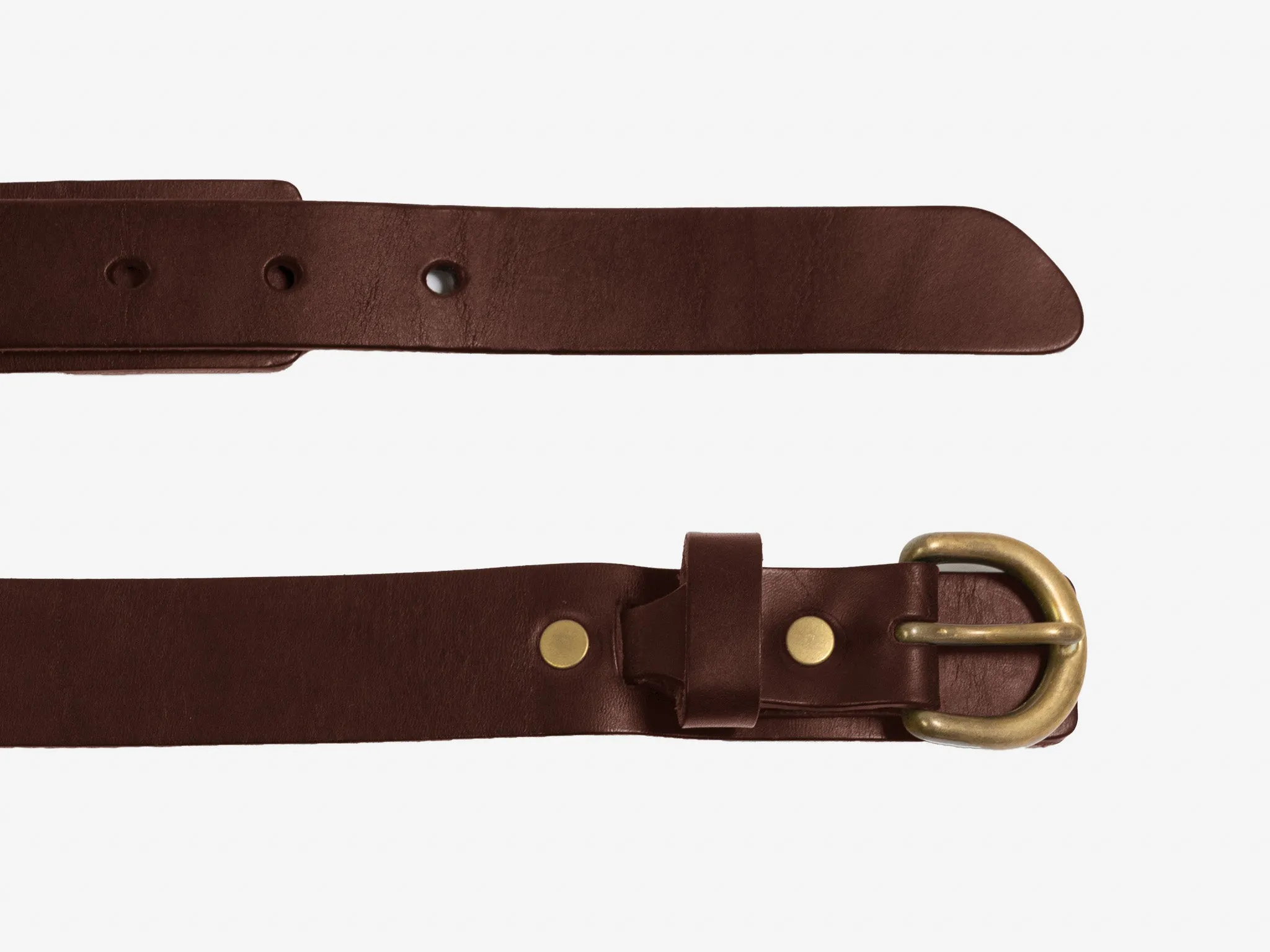 No. 222 Harness Buckle Belt, Hickory sold by Billykirk product image thumbnail 4