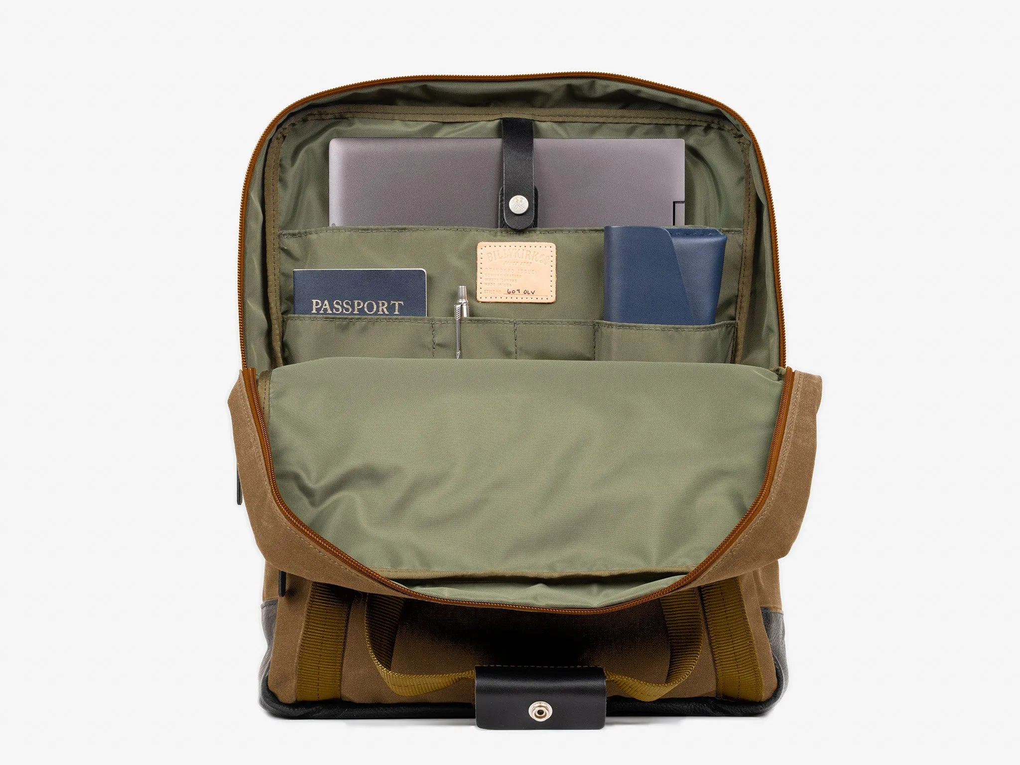 No. 609 Standard Issue Backpack Tote, Brush Brown sold by Billykirk product image thumbnail 4