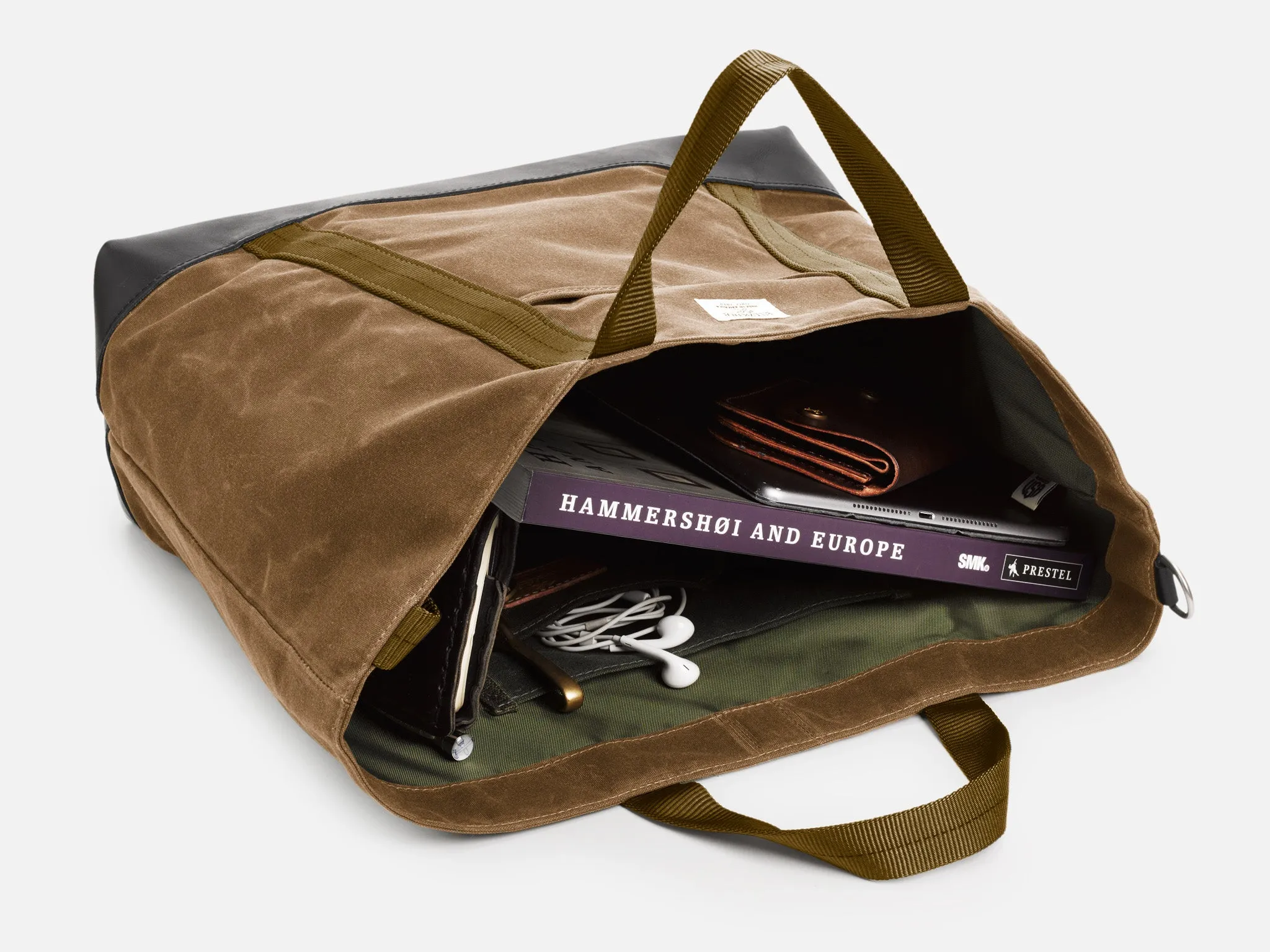 No. 540 Standard Issue East West Tote, Brush Brown sold by Billykirk product image thumbnail 4