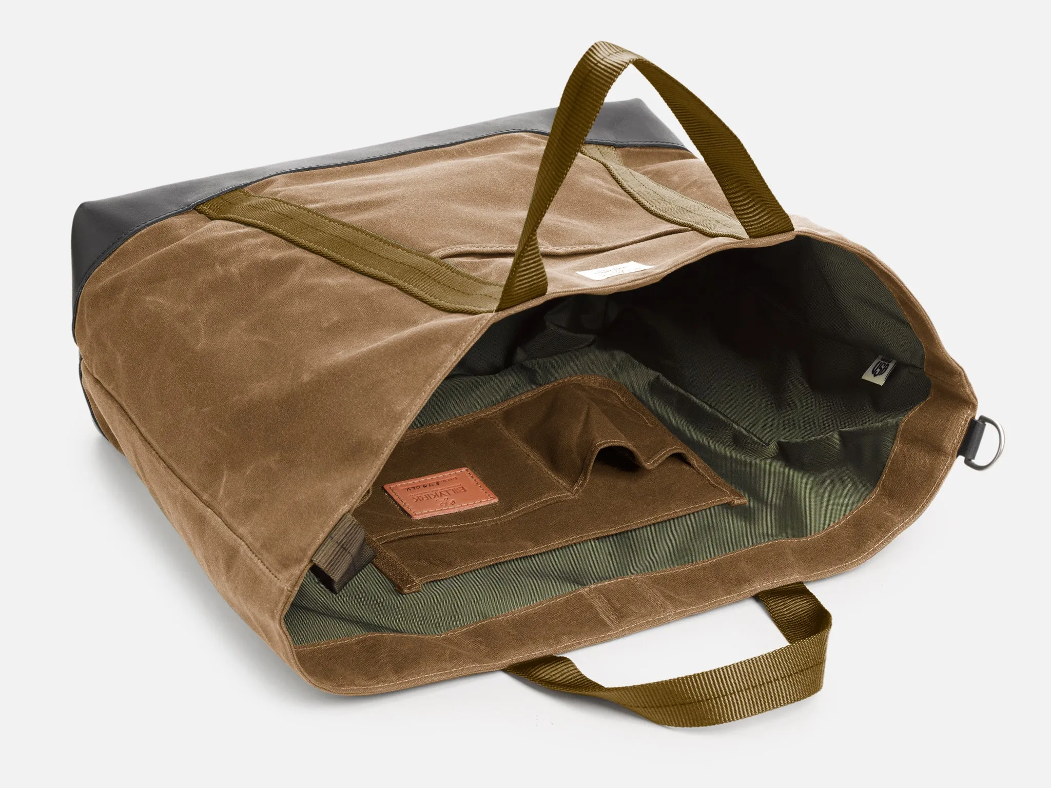 No. 540 Standard Issue East West Tote, Brush Brown sold by Billykirk product image thumbnail 5