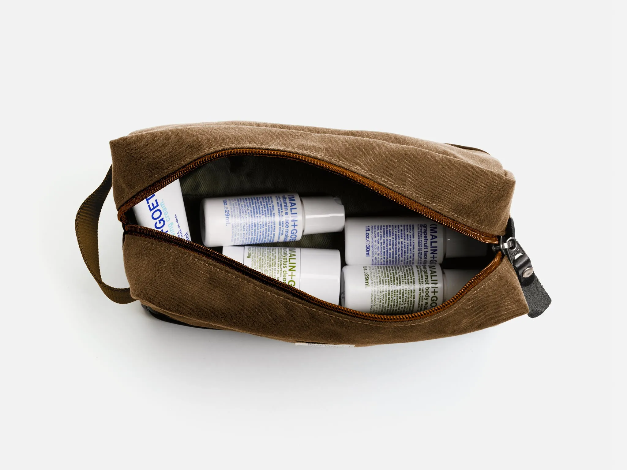 No. 258 Standard Issue Toiletry Bag, Brush Brown sold by Billykirk product image thumbnail 3