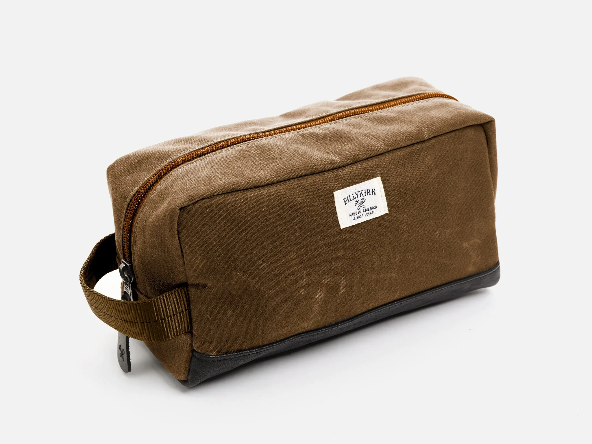 No. 258 Standard Issue Toiletry Bag, Brush Brown sold by Billykirk