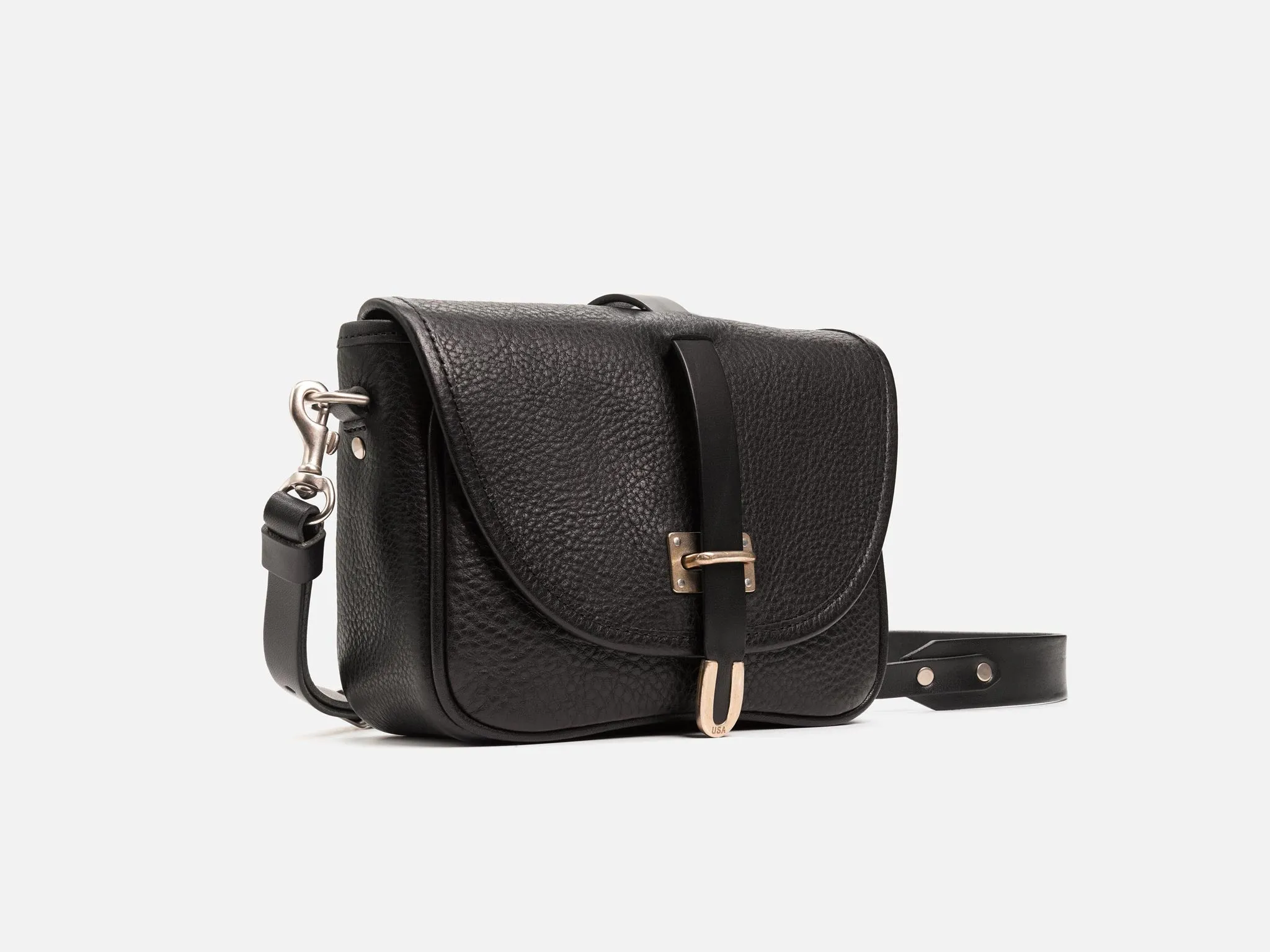 No. 535 Mini Musette Crossbody, Black sold by Billykirk