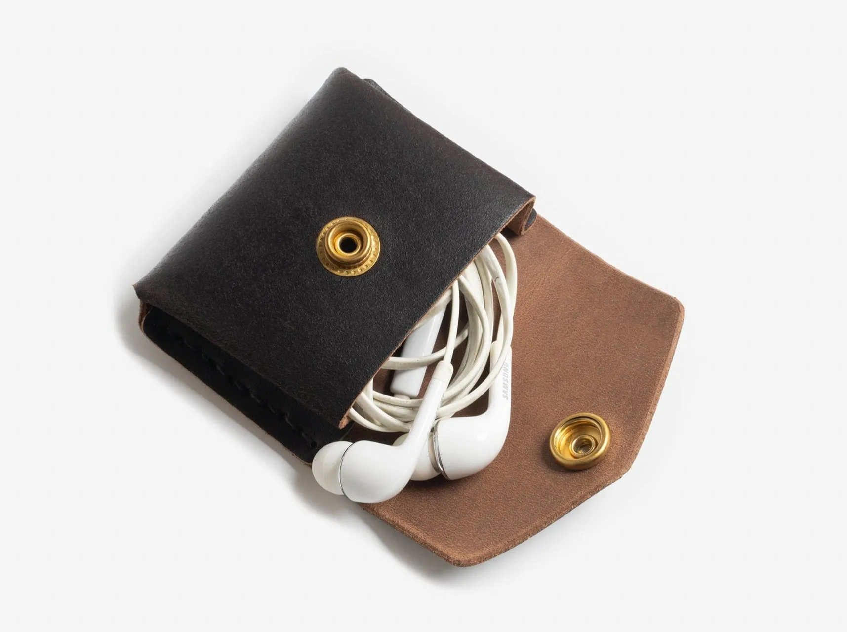 No. 424 Coin Pouch, Java Waxed Flesh sold by Billykirk