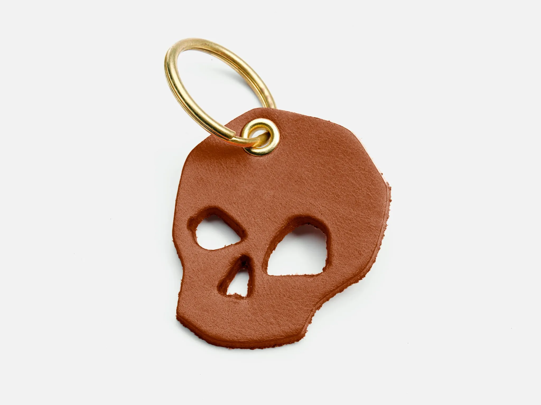 No. 519 Skull Keychain, Medium Brown sold by Billykirk product image thumbnail 2