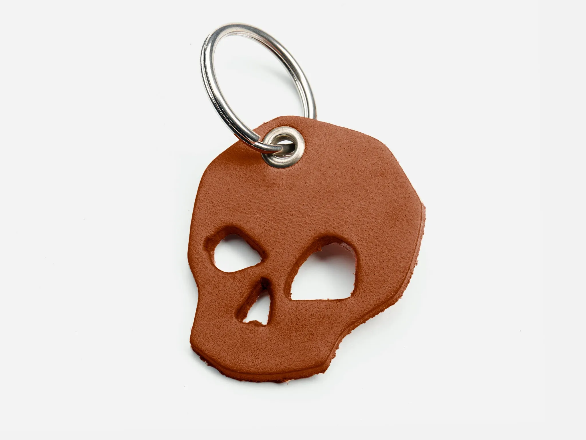 No. 519 Skull Keychain, Medium Brown sold by Billykirk
