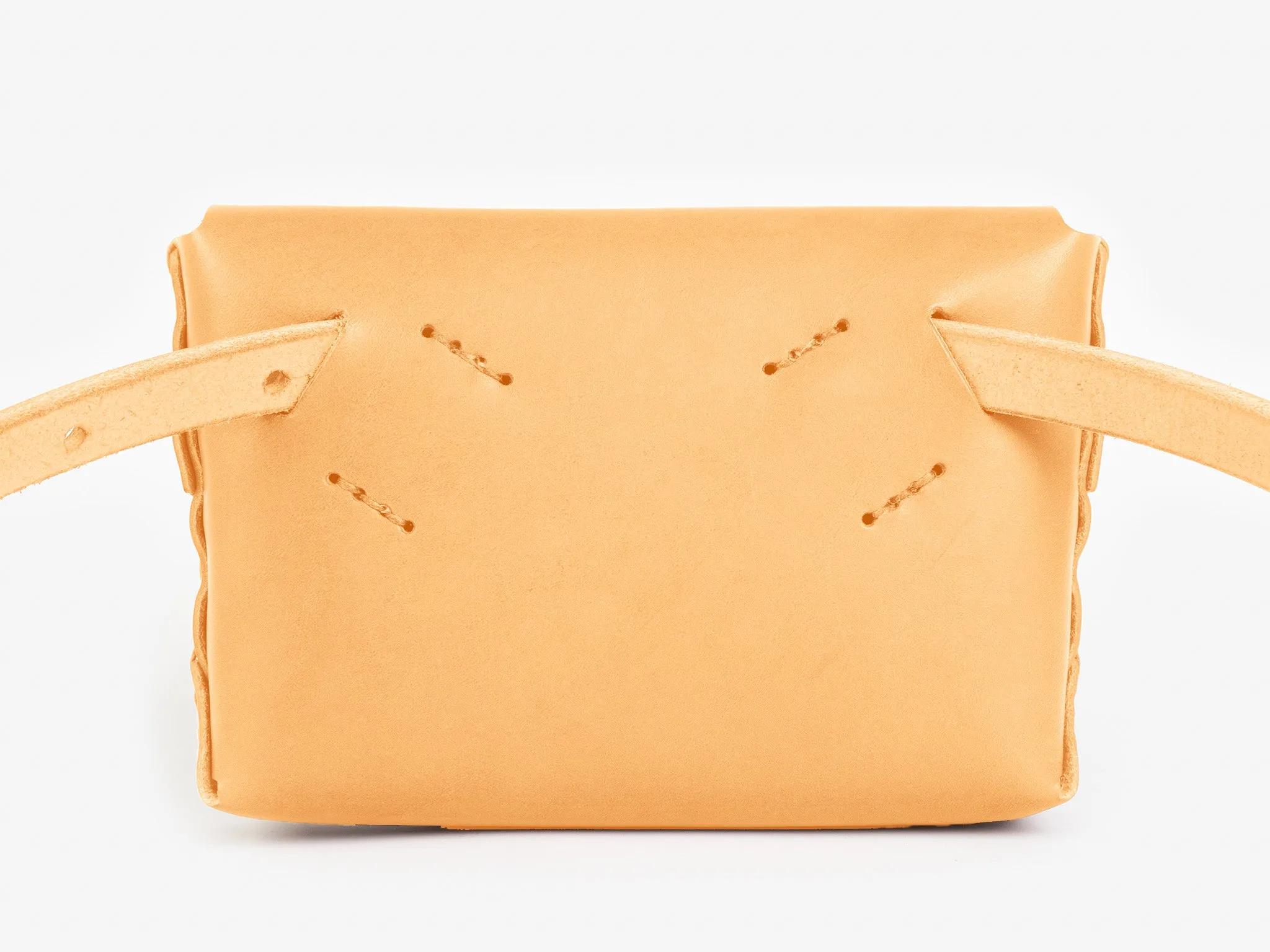 No. 603 Leather Crossbody & Belt Pouch, Natural sold by Billykirk product image thumbnail 3