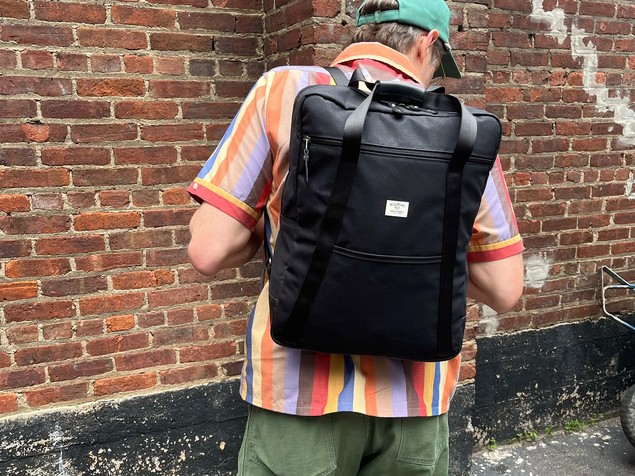 No. 609 Standard Issue Backpack Tote, Black sold by Billykirk product image thumbnail 5