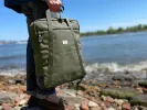 No. 609 Standard Issue Backpack Tote, Olive sold by Billykirk