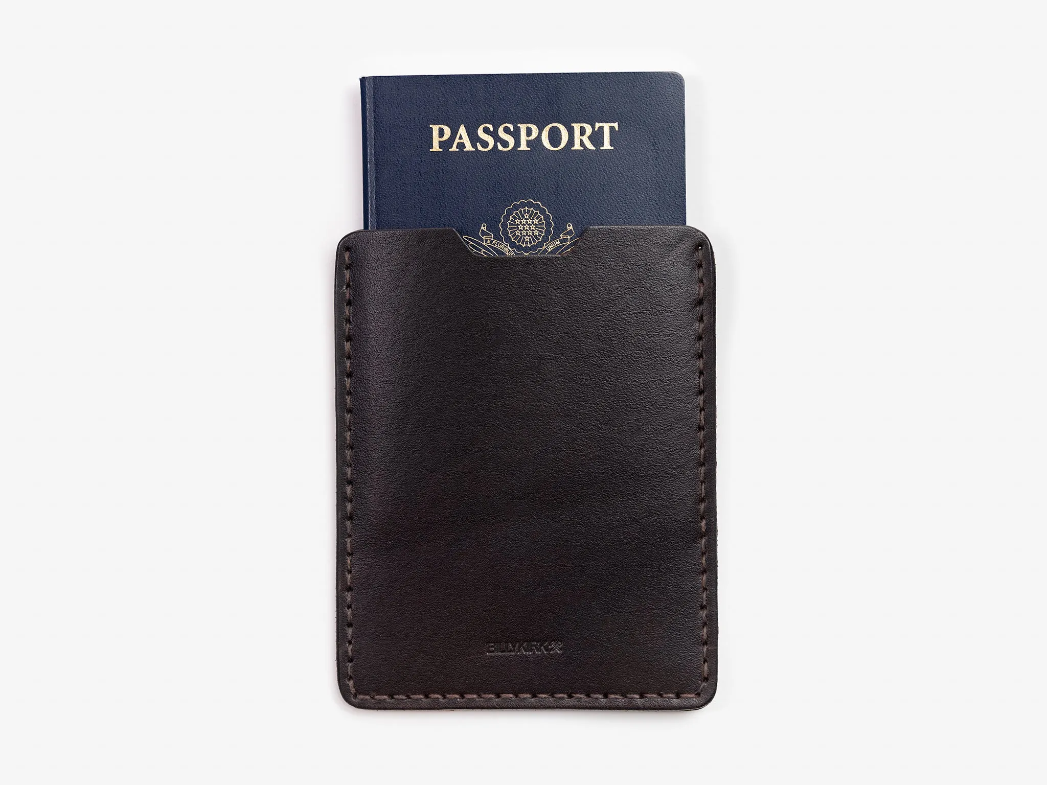No. 607 Passport Sleeve, Dark Brown sold by Billykirk product image thumbnail 2