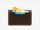 No. 427 Bi-Fold Card Case, Olive sold by Billykirk