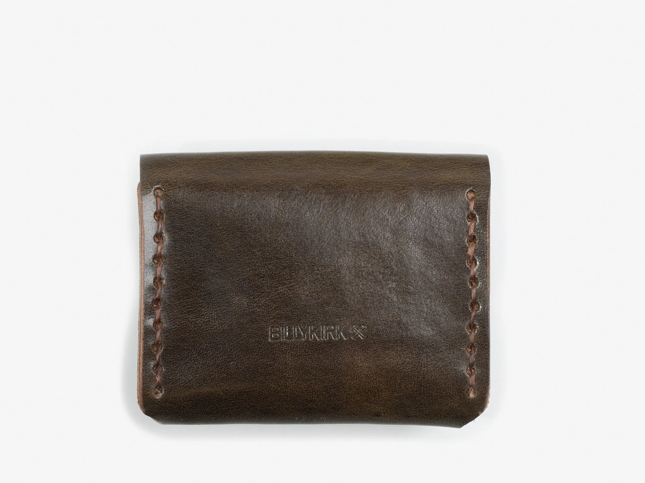 No. 424 Coin Pouch, Olive sold by Billykirk product image thumbnail 4