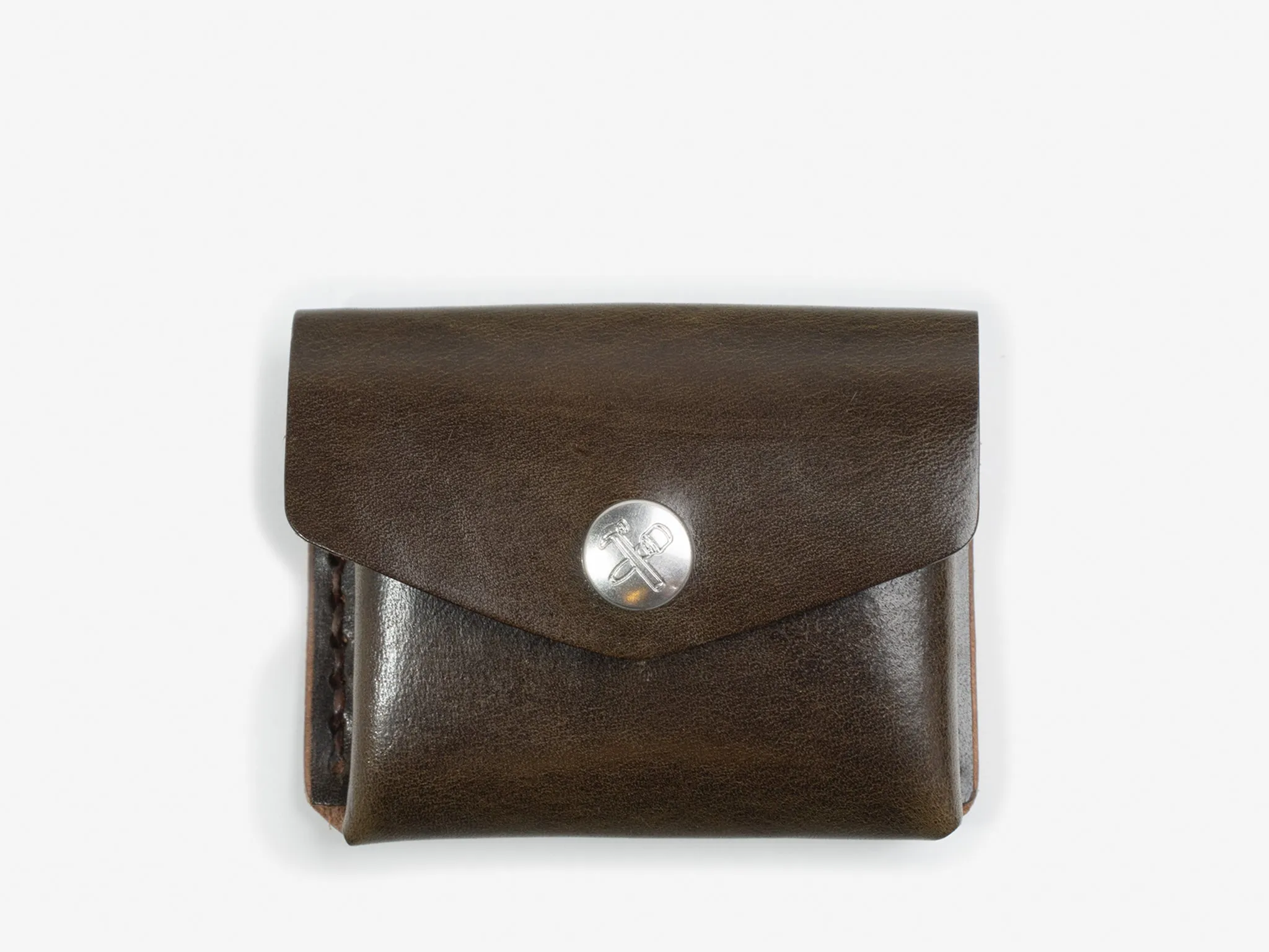 No. 424 Coin Pouch, Olive sold by Billykirk product image thumbnail 2