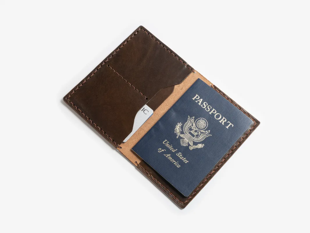 No. 153 Passport Wallet, Olive sold by Billykirk