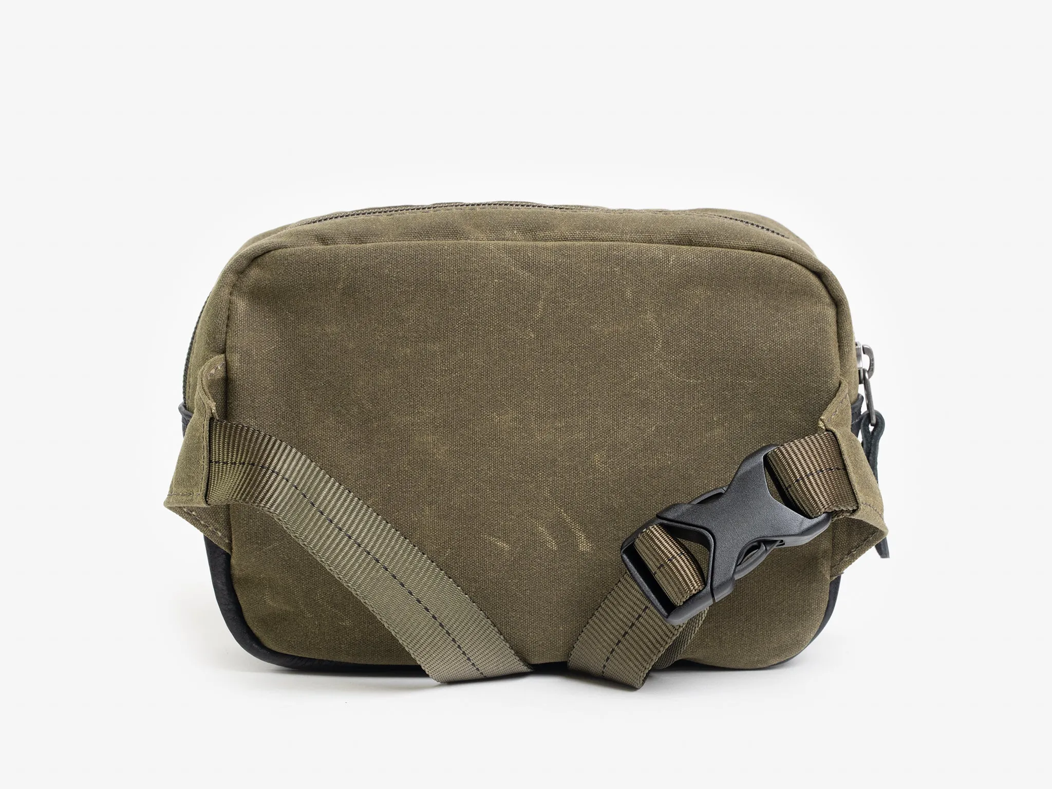 No. 605 Standard Issue Crossbody & Belt Pouch, Olive sold by Billykirk product image thumbnail 3