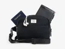 No. 605 Standard Issue Crossbody & Belt Pouch, Black sold by Billykirk