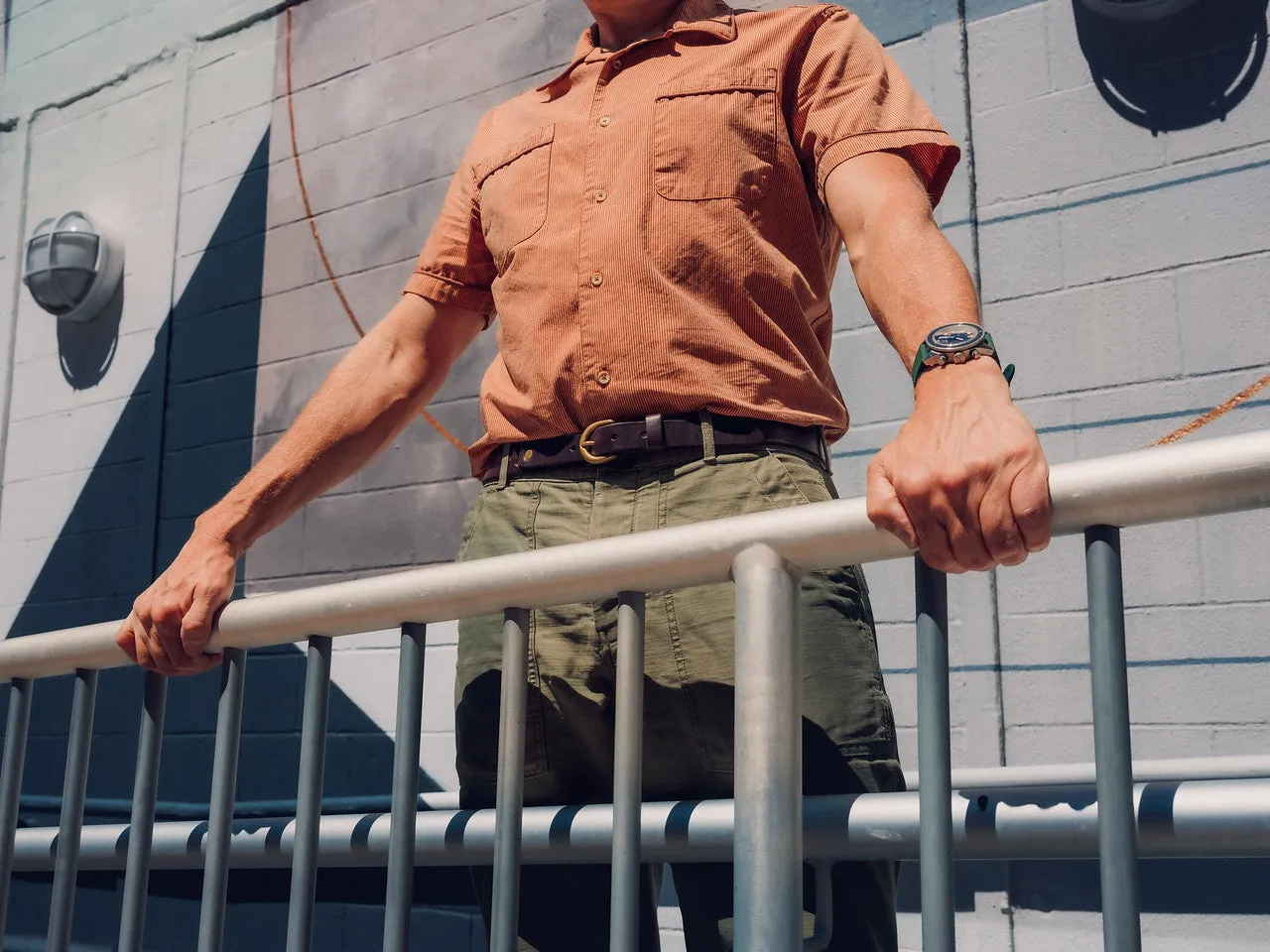 No. 222 Harness Buckle Belt, Dark Brown sold by Billykirk product image thumbnail 2