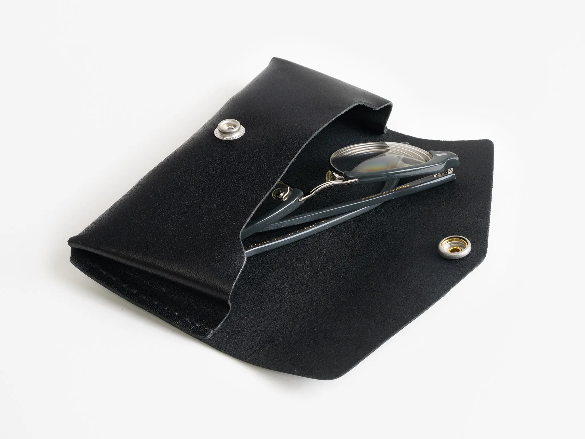 No. 604 Glasses Case, Black sold by Billykirk product image thumbnail 3
