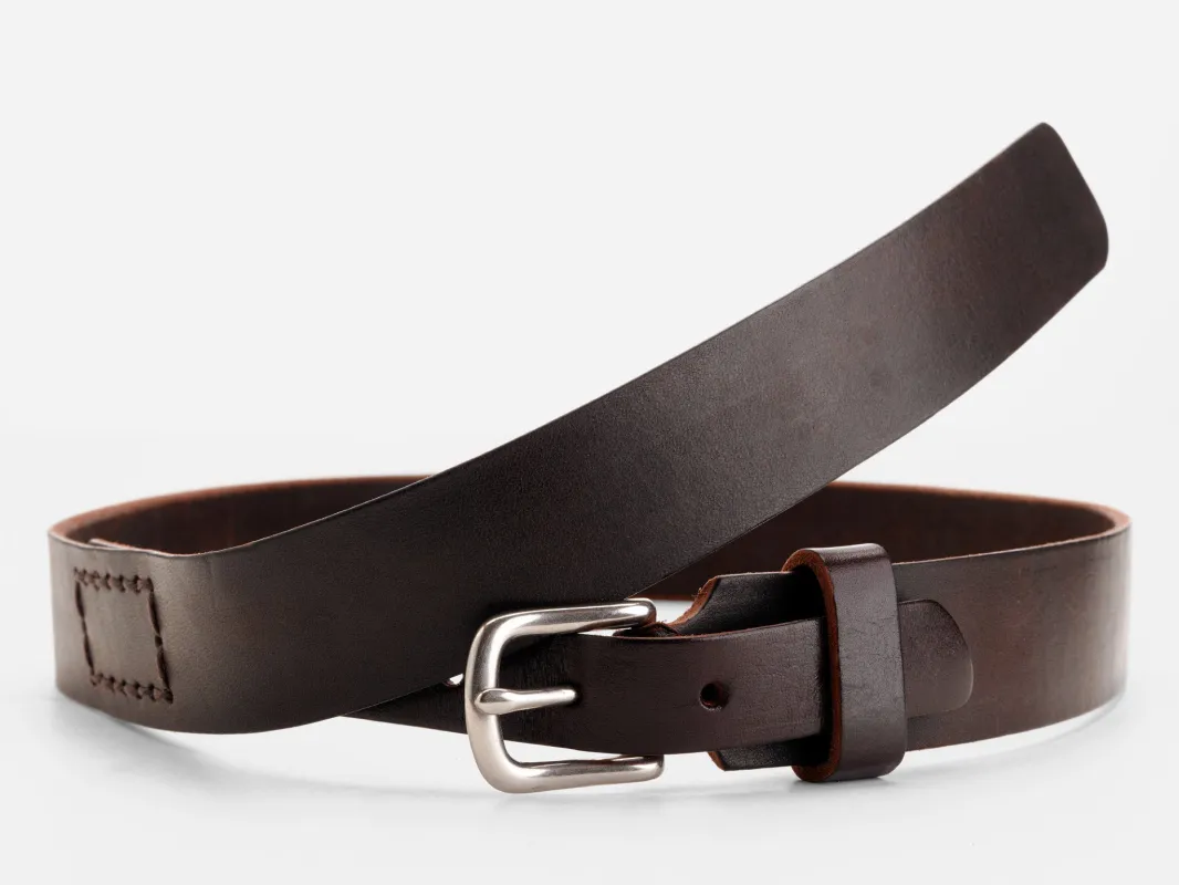 No. 117 Mechanics Belt, Dark Brown sold by Billykirk