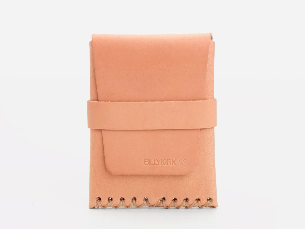 No. 155 Card Case with Flap, Natural sold by Billykirk