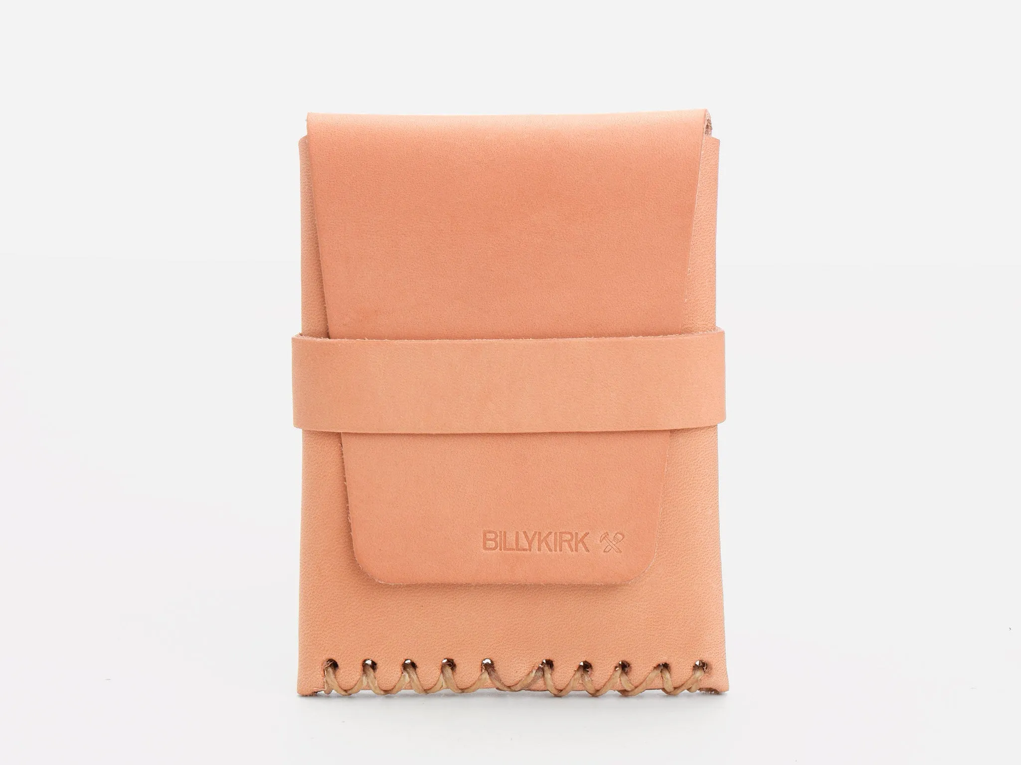 No. 155 Card Case with Flap, Natural sold by Billykirk