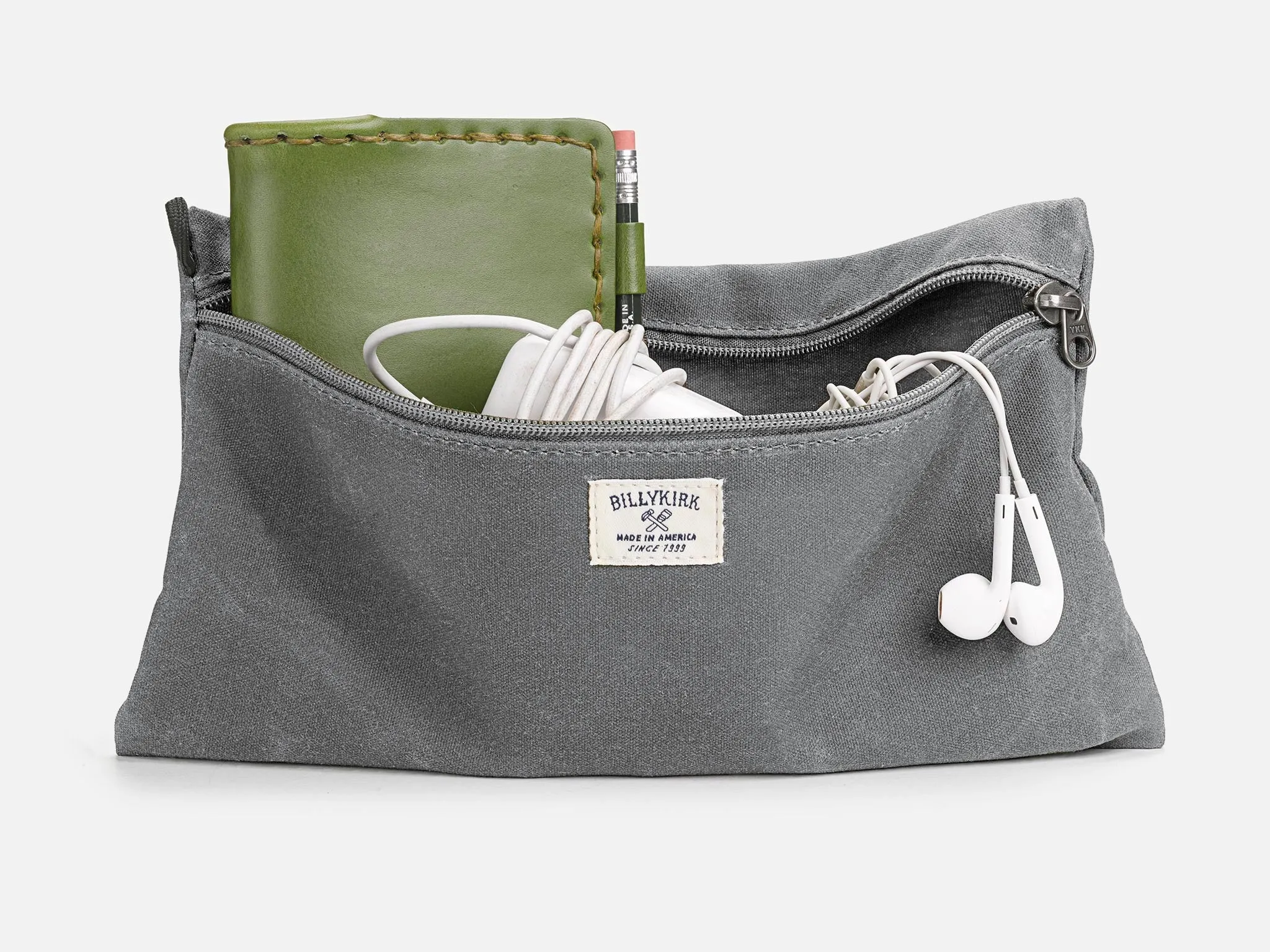 No. 303 Standard Issue Large Pouch, Ash sold by Billykirk product image thumbnail 2