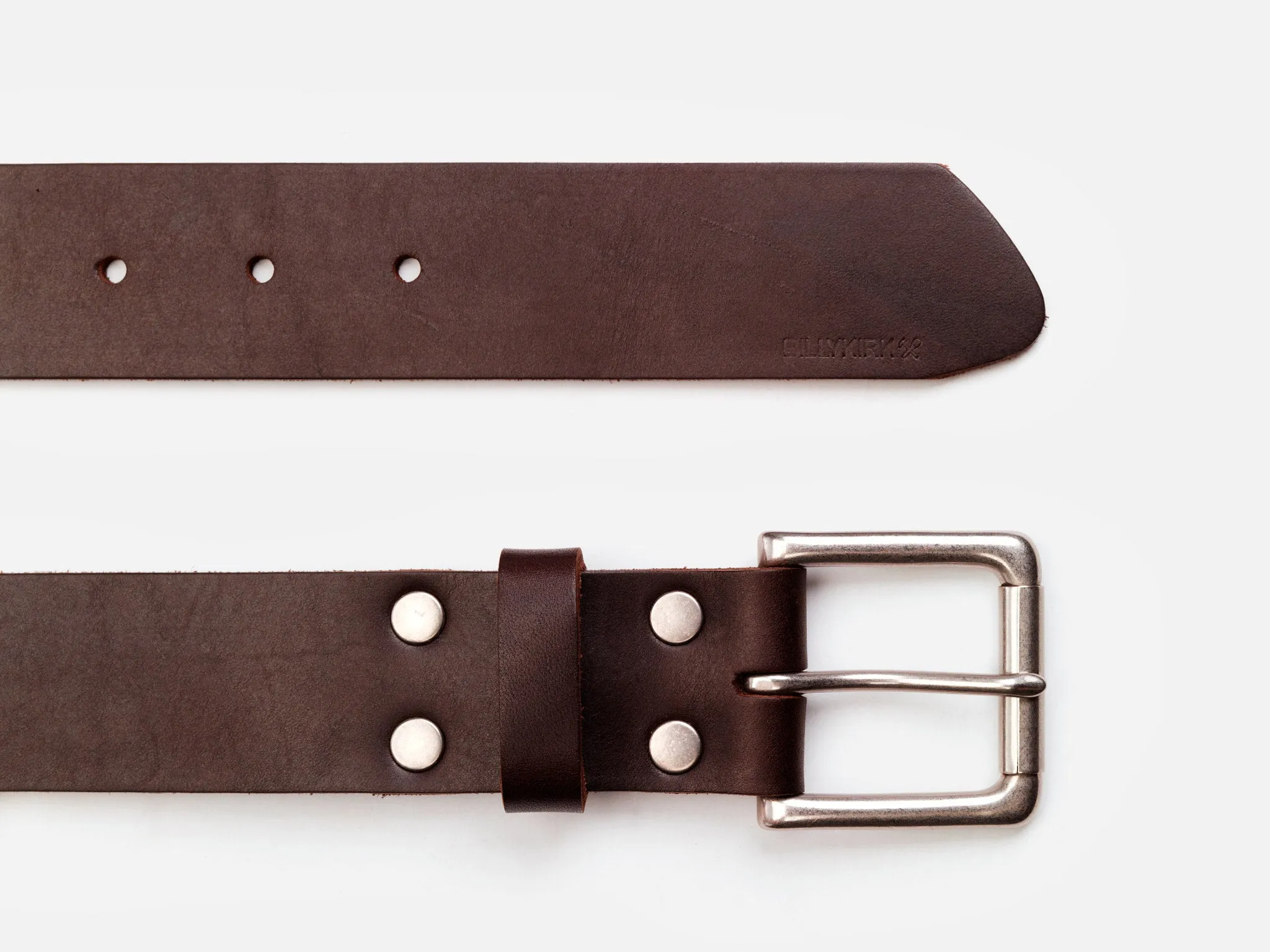 No. 289 Roller Bar Belt, Dark Brown sold by Billykirk product image thumbnail 3