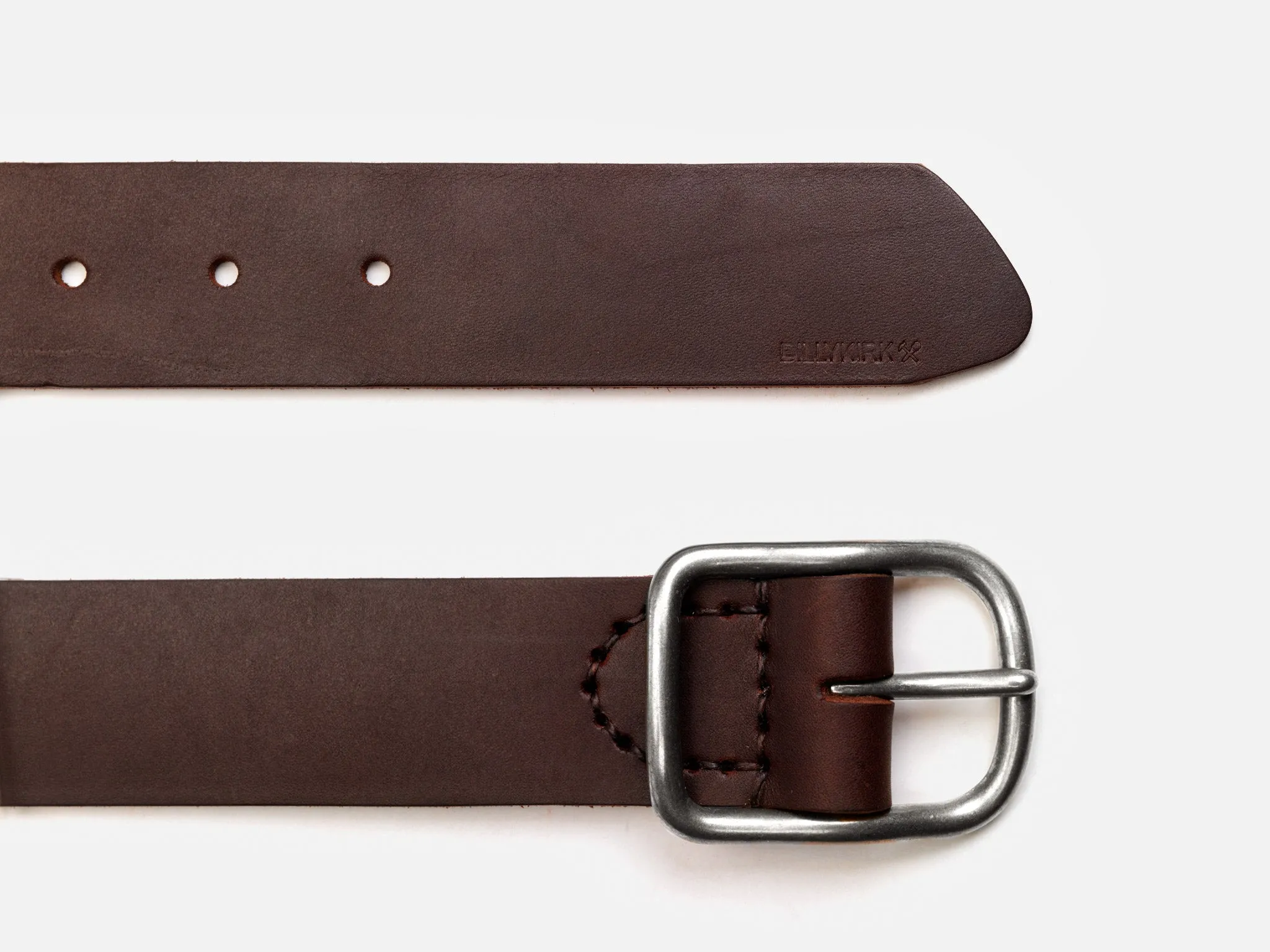 No. 288 Center Bar Belt, Dark Brown sold by Billykirk product image thumbnail 3