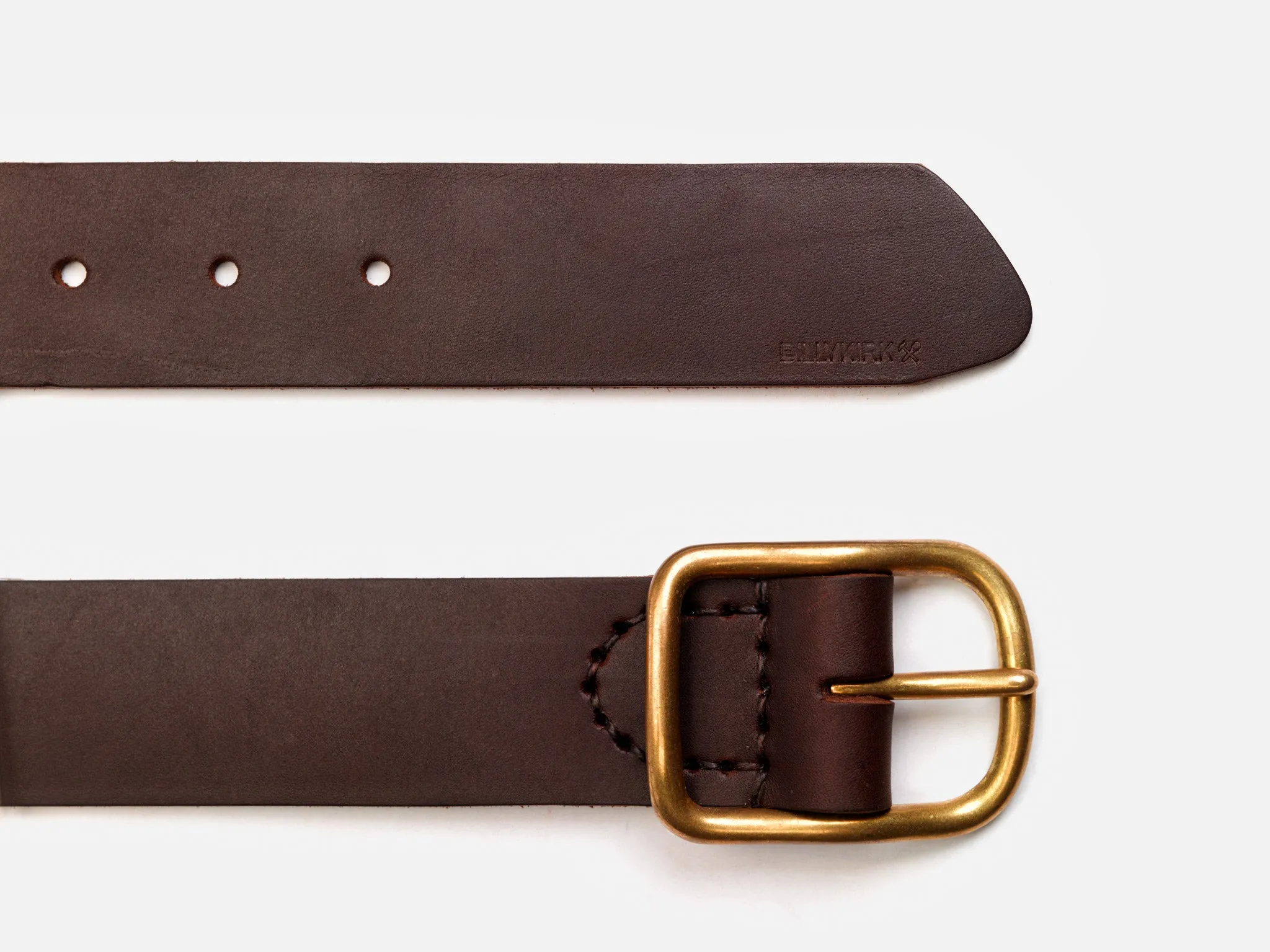 No. 288 Center Bar Belt, Dark Brown sold by Billykirk product image thumbnail 2