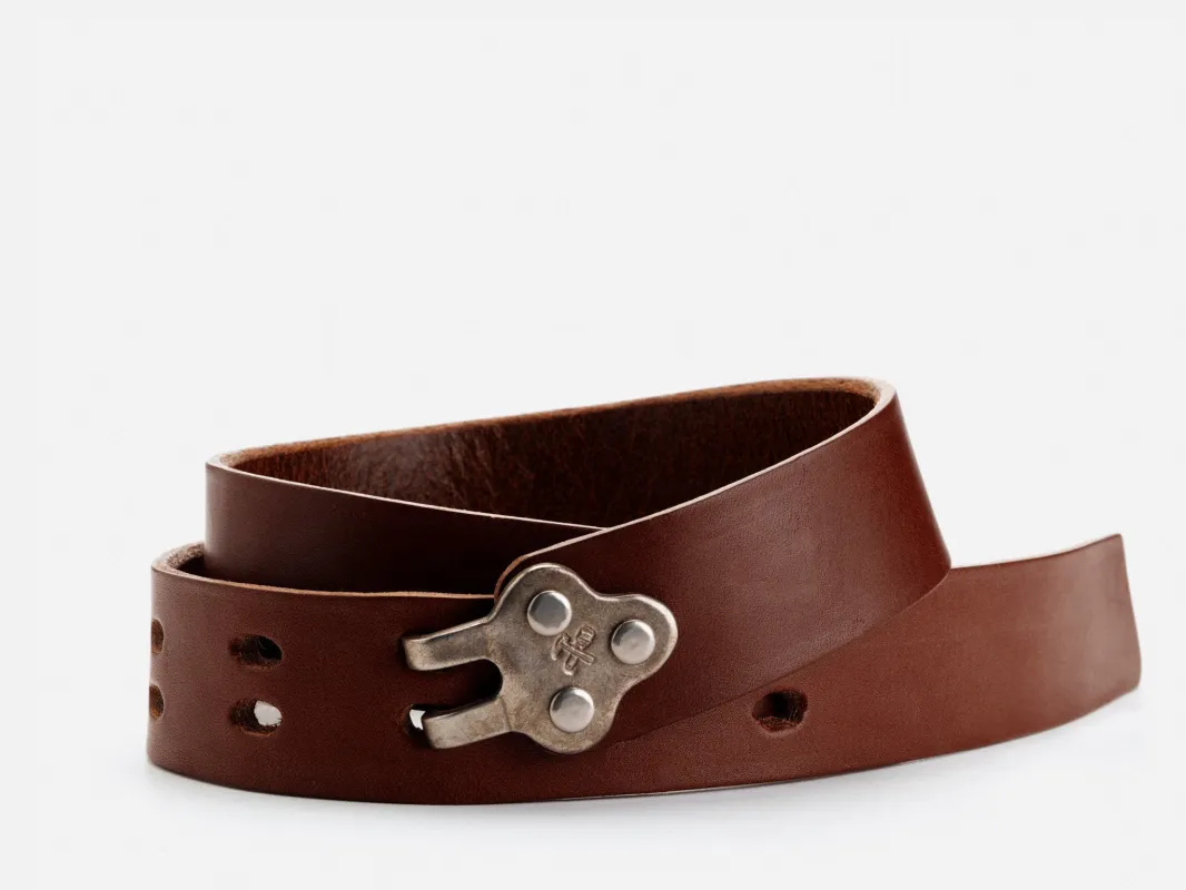 No. 150 Claw Buckle Belt, Hickory sold by Billykirk