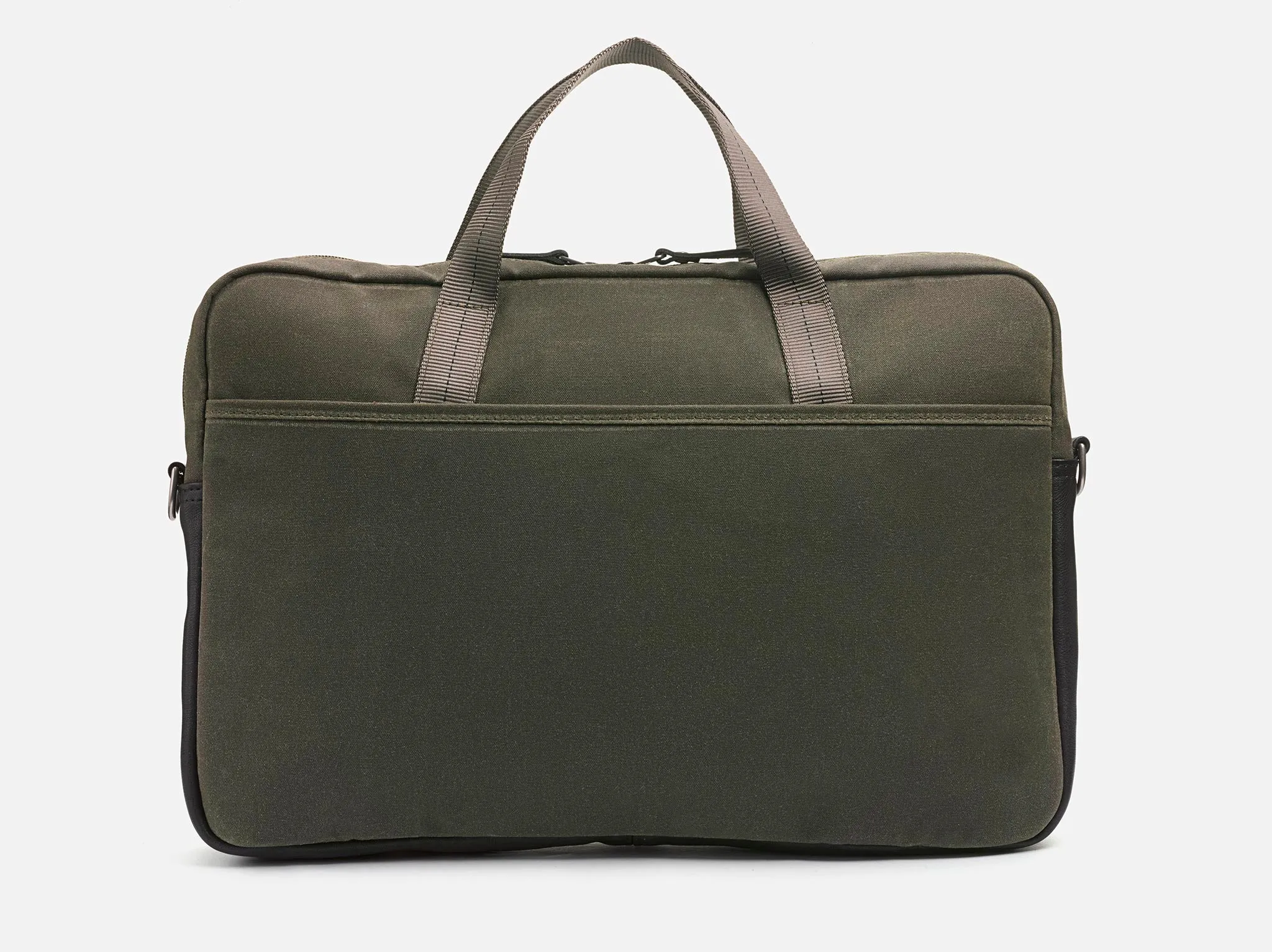 No. 508 Standard Issue Slim Briefcase, Olive sold by Billykirk product image thumbnail 3