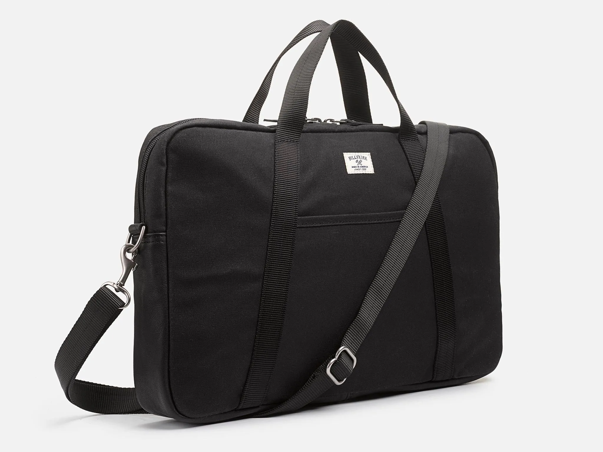 No. 508 Standard Issue Slim Briefcase, Black sold by Billykirk