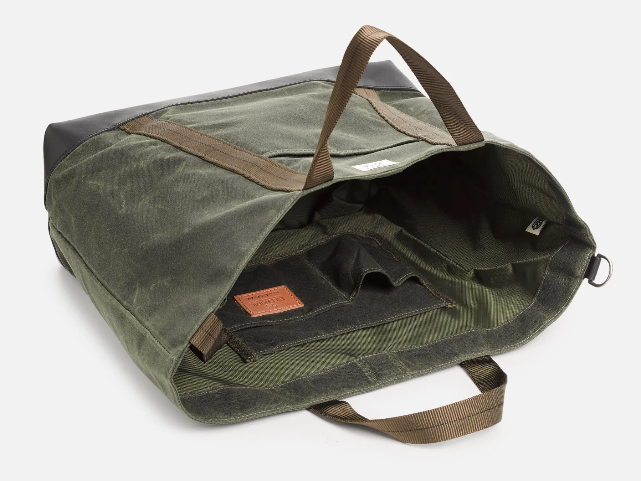 No. 540 Standard Issue East West Tote, Olive sold by Billykirk product image thumbnail 5