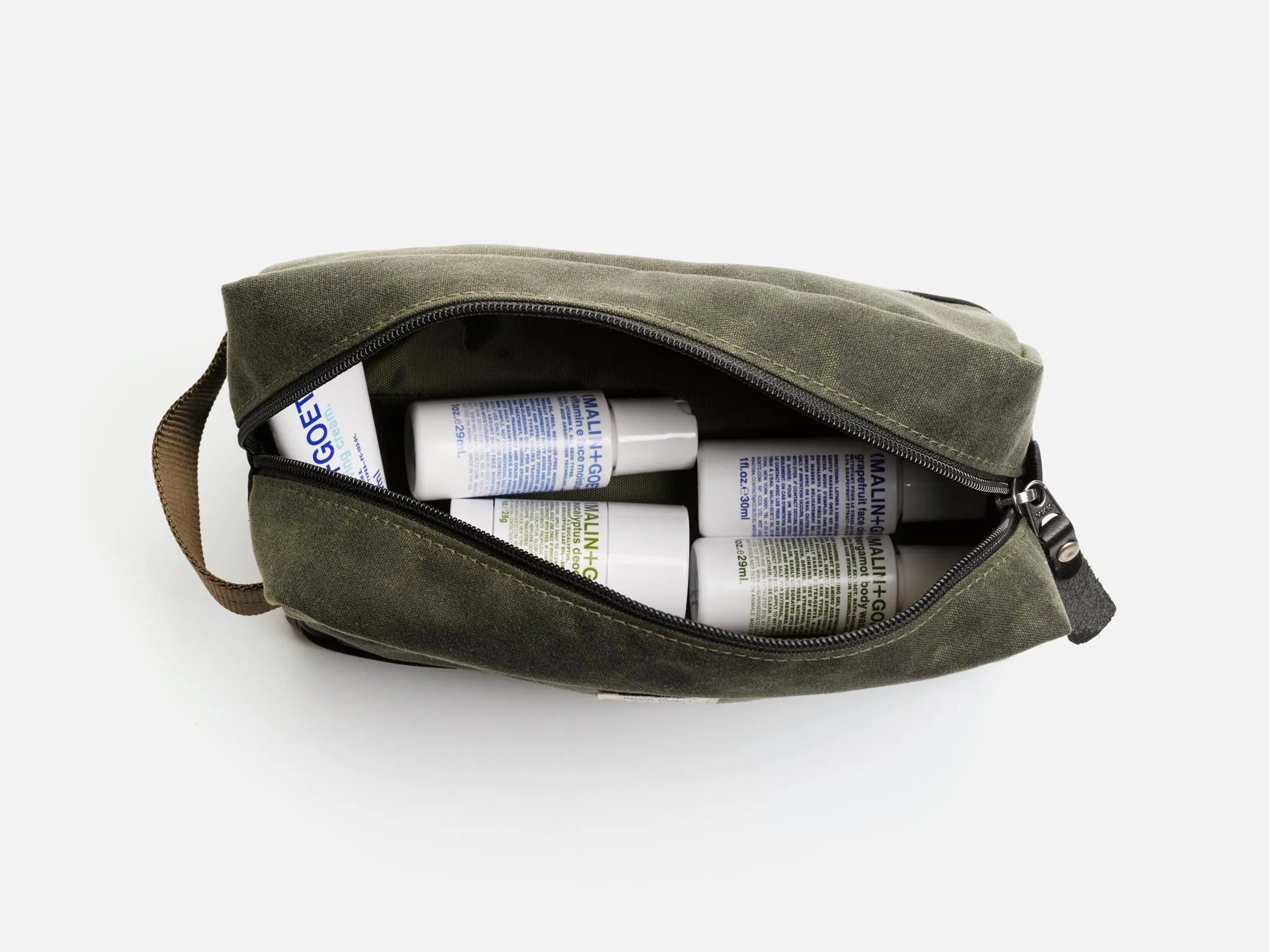 No. 258 Standard Issue Toiletry Bag, Olive sold by Billykirk product image thumbnail 3