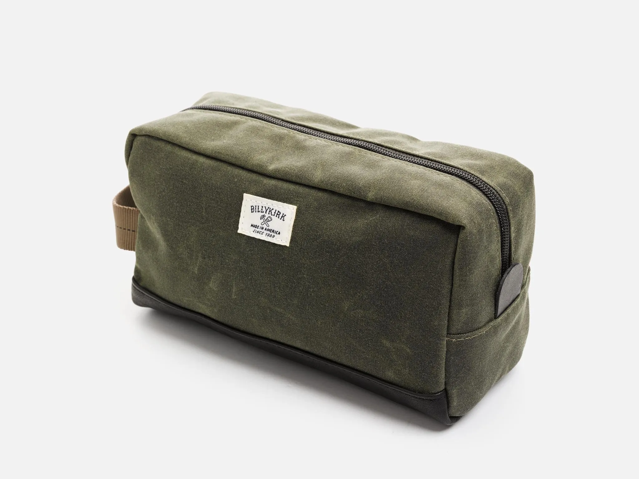 No. 258 Standard Issue Toiletry Bag, Olive sold by Billykirk product image thumbnail 2