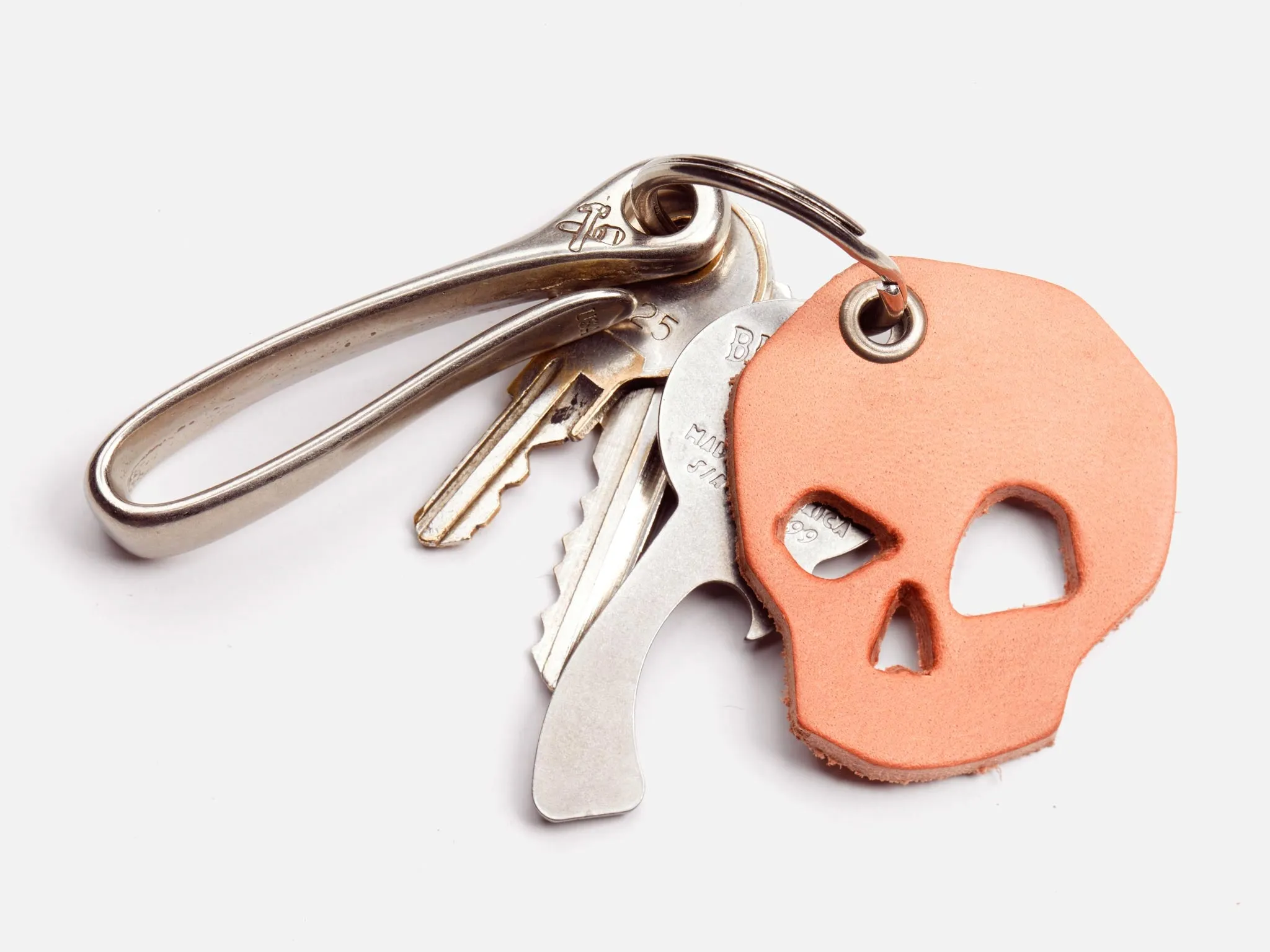No. 519 Skull Keychain, Natural sold by Billykirk product image thumbnail 3