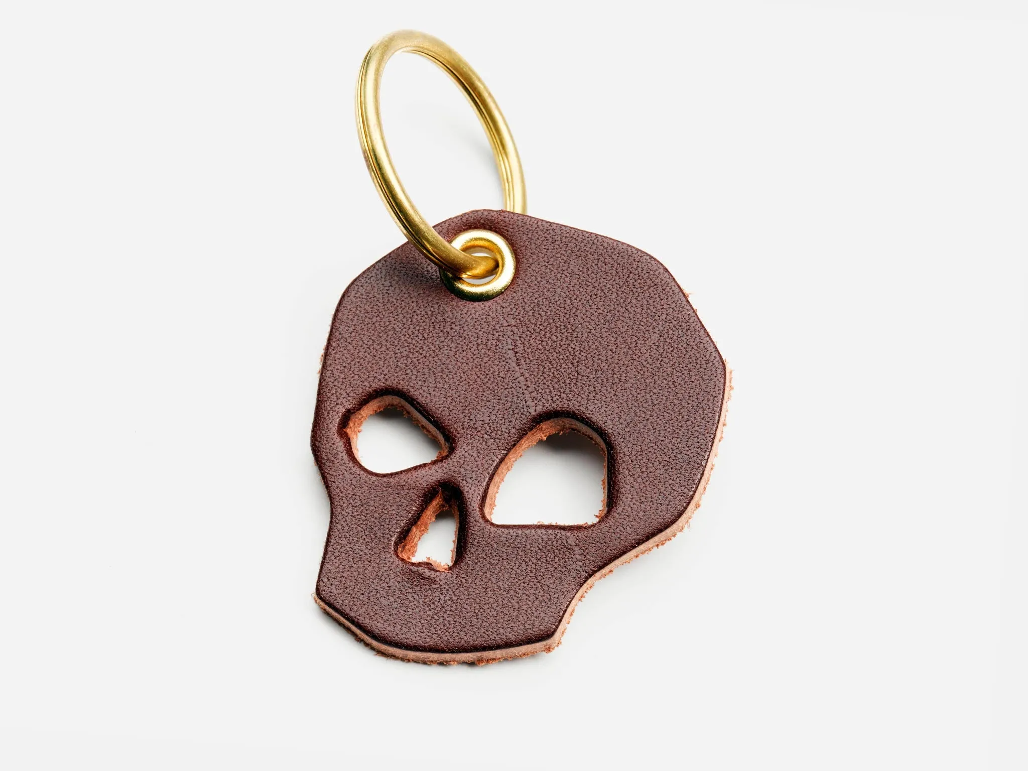 No. 519 Skull Keychain, Brown sold by Billykirk product image thumbnail 2